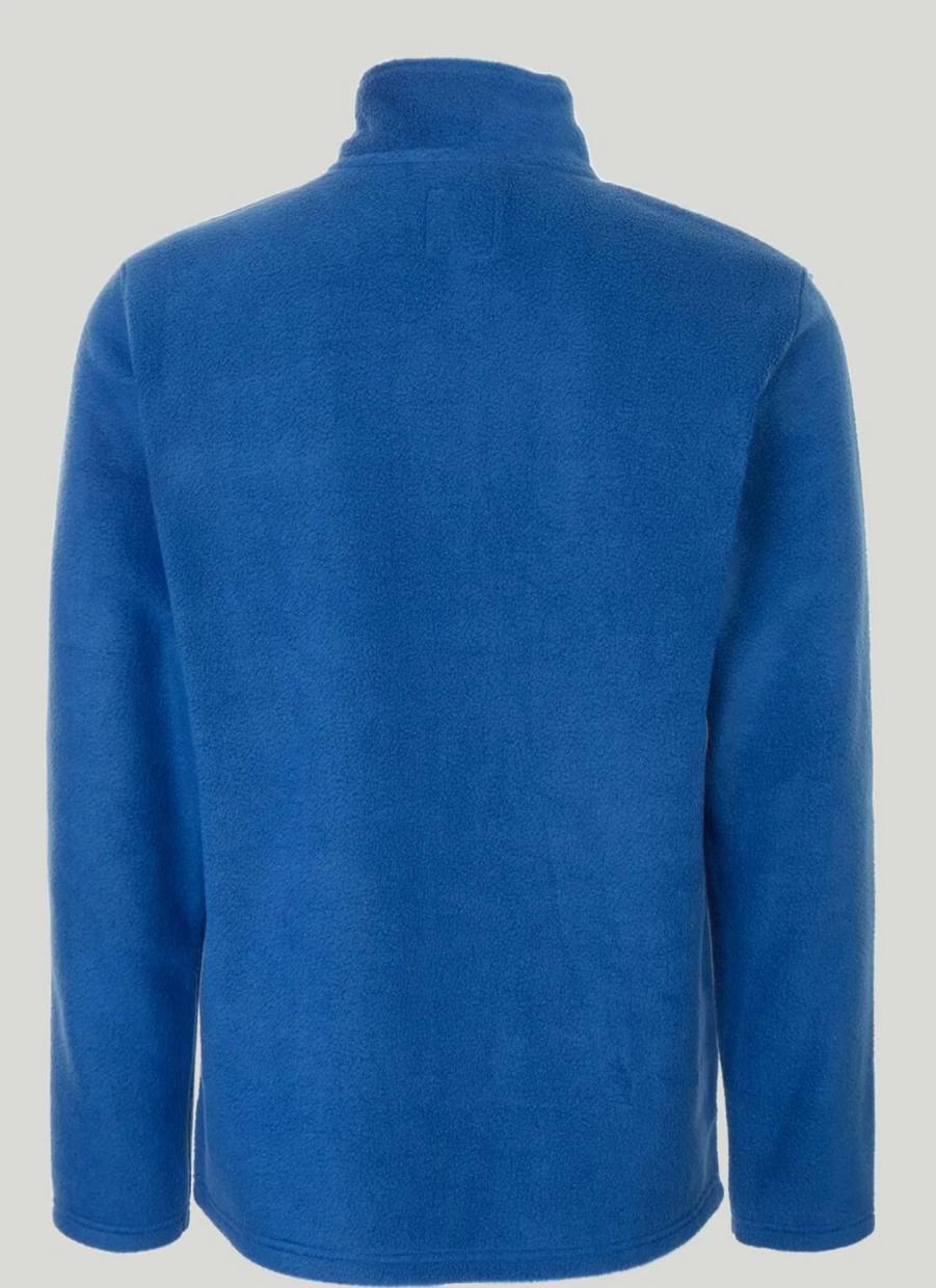 PG Field Men's Half Zip Fleece Top - Lightweight Warm Pullover for Outdoor & Casual Wear