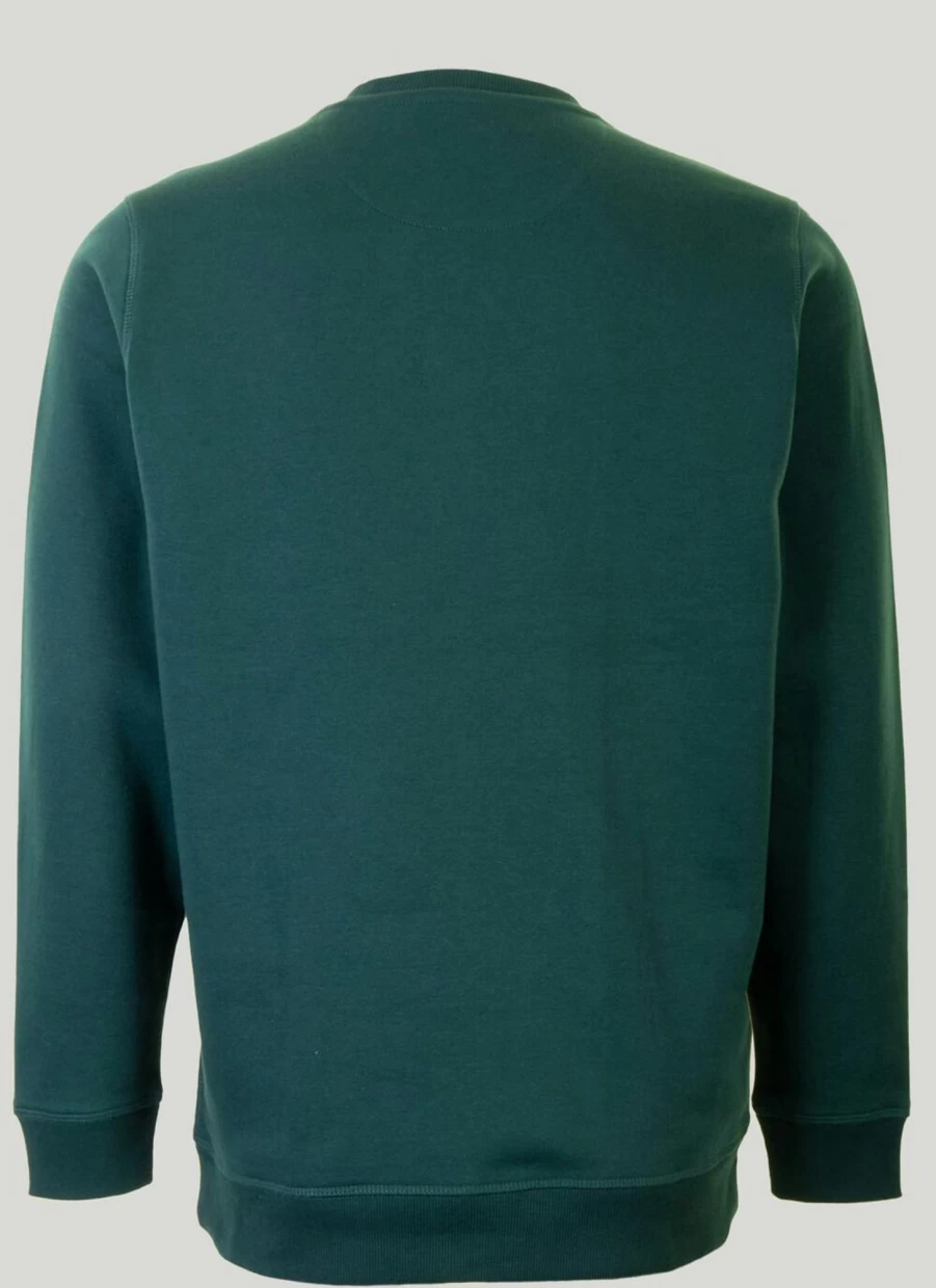James Pringle Men's Crew Neck Sweatshirt - Classic Cotton Comfort Fit Pullover