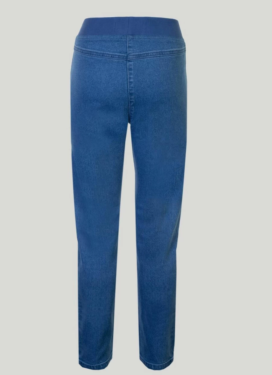 Country Rose Women's High-Waisted Stretch Denim Jeggings for Comfort & Style