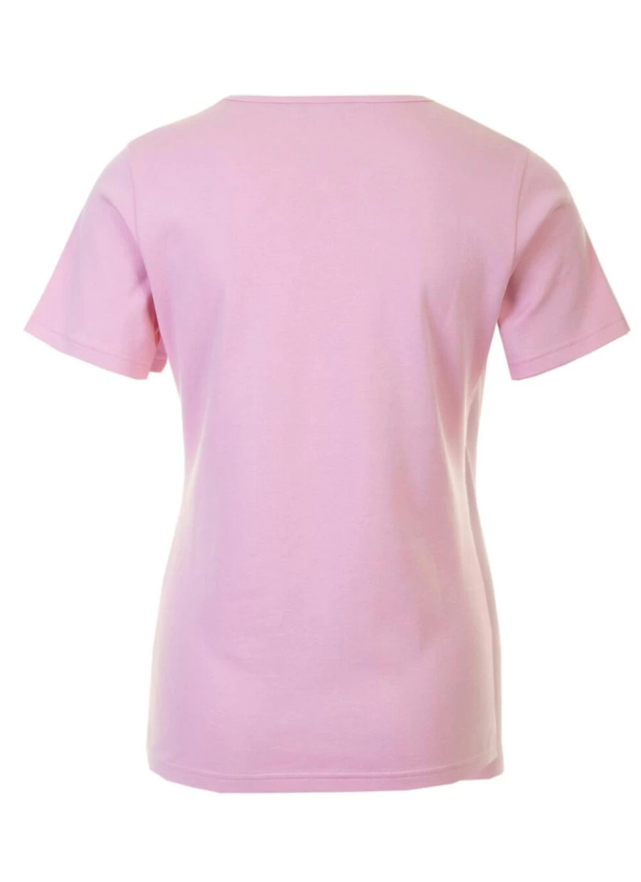 "Isle Women's Keyhole Neckline T-Shirt - Stylish Casual Top"