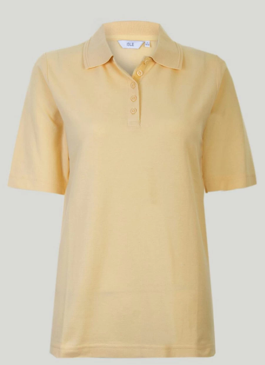 Isle Women's Classic Polo Shirt - Comfortable & Stylish Casual Top