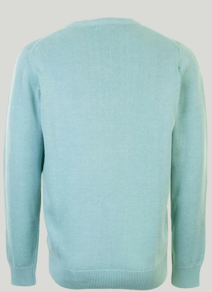James Pringle Men's Cotton V-Neck Jumper - Soft Casual Knit Sweater