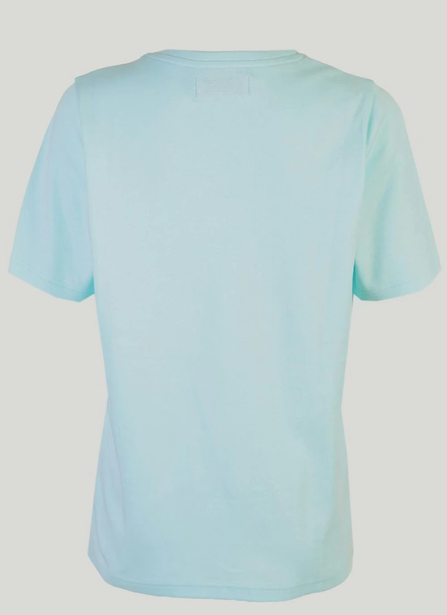 Honor Millburn Women's Embroidered Cotton T-Shirt - Stylish Casual Top for Everyday Wear