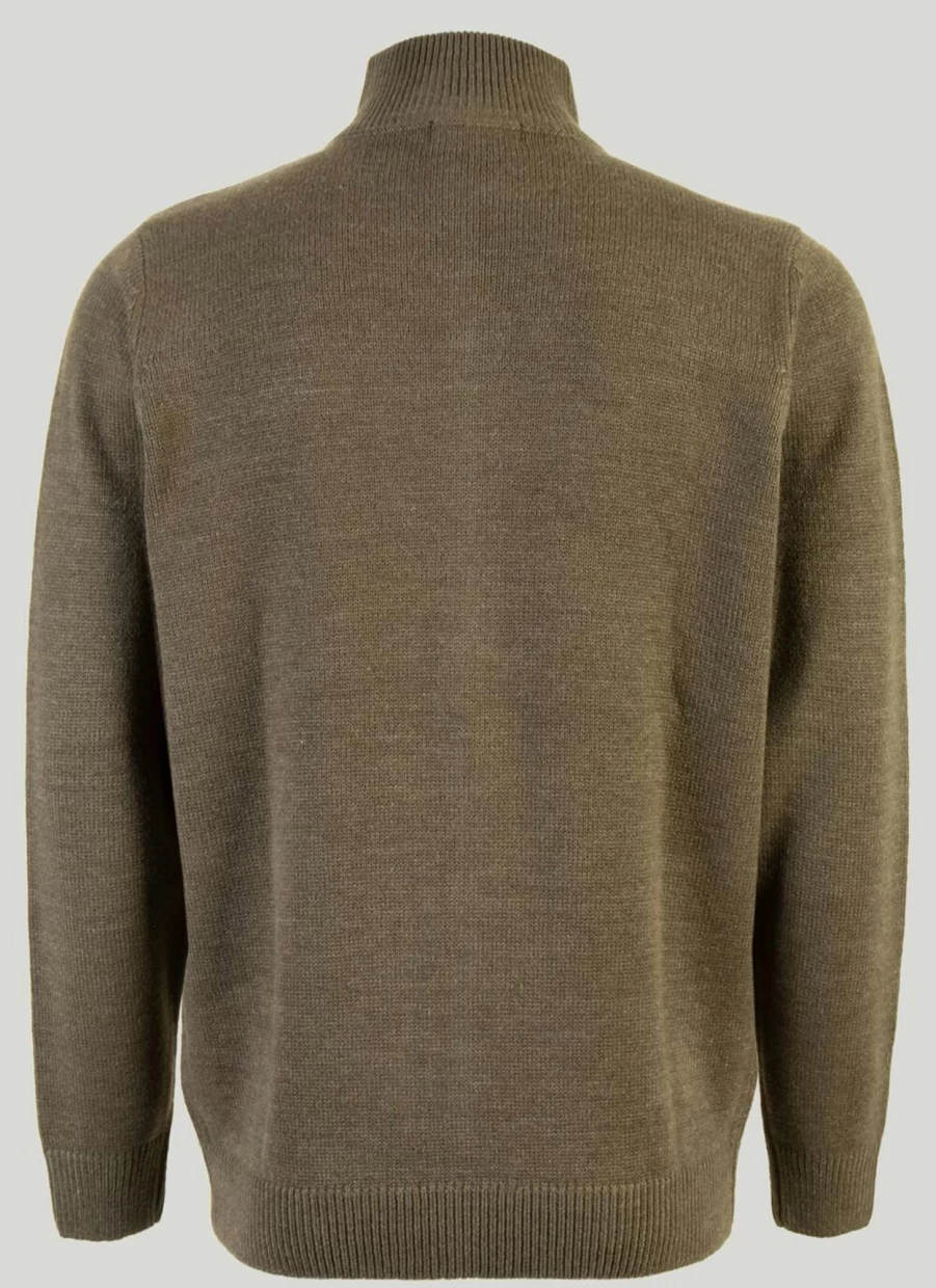 James Pringle Men's Zip Thru Cardigan - Lightweight Knit Sweater with Full-Zip Front