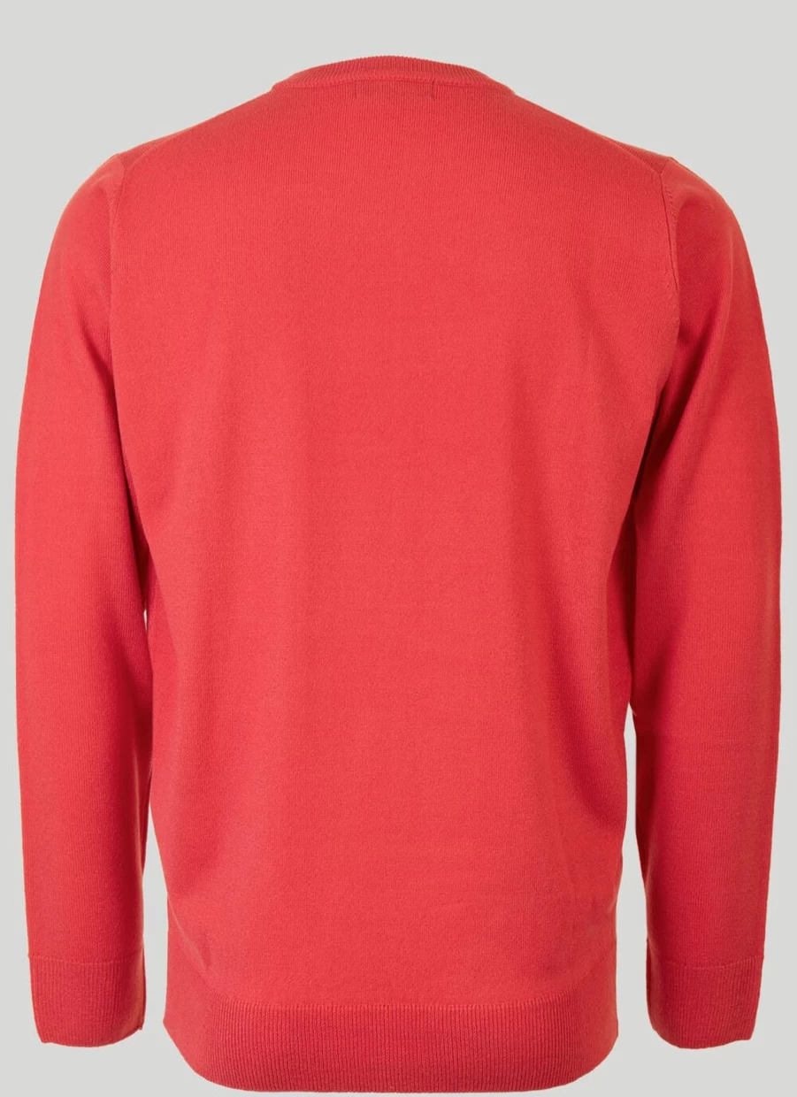 James Pringle Men's Fine Knit Crew Neck Jumper - Soft Wool Sweater for Men