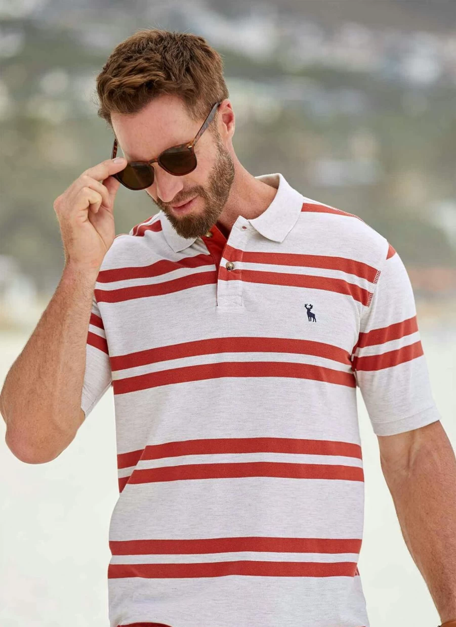 PG FIELD Men's Classic Polo Shirt - Comfortable & Stylish Casual Top for Men