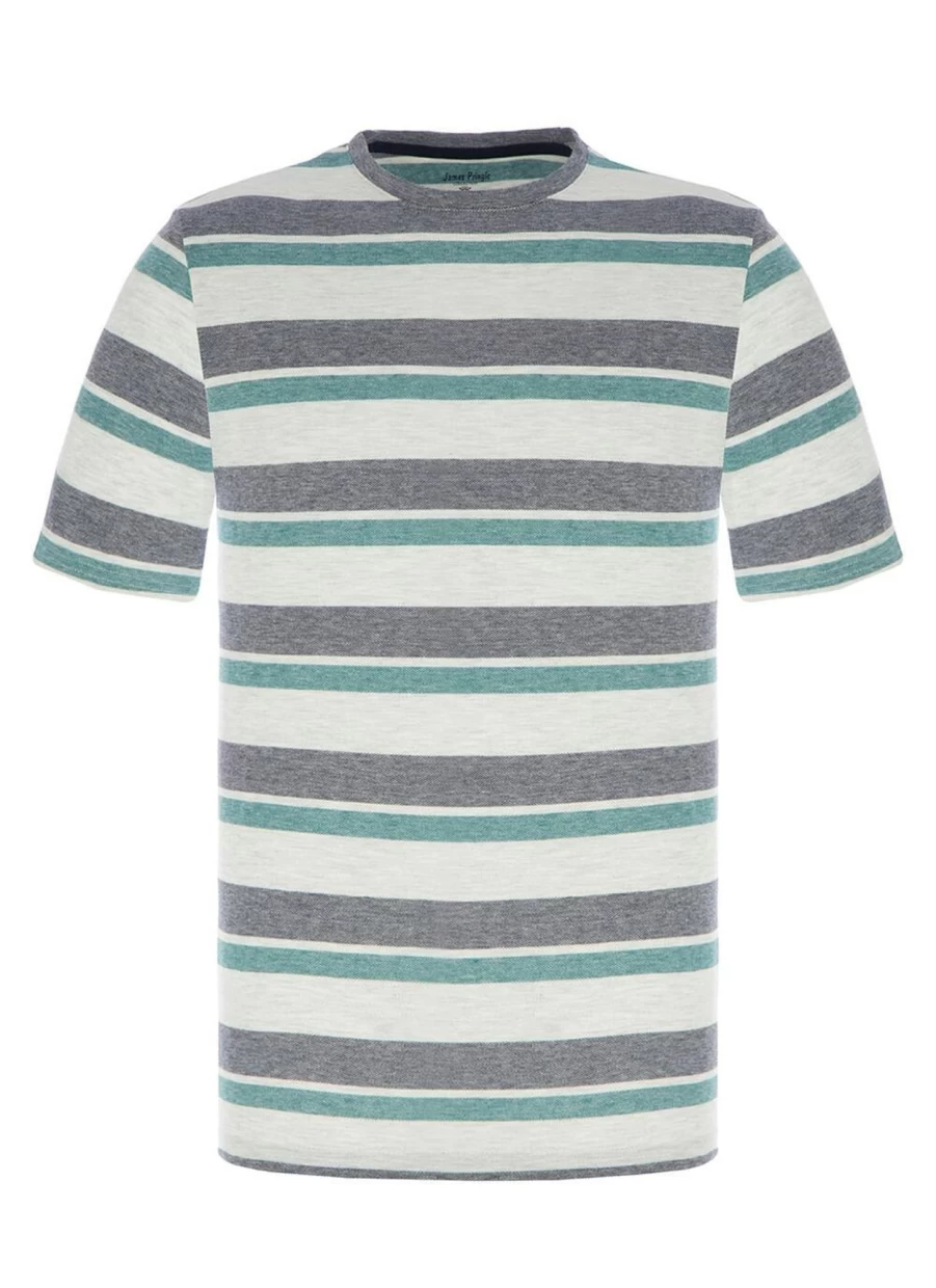 James Pringle Men's Classic Crew Neck T-Shirt - Comfortable Cotton Tee for Casual Wear
