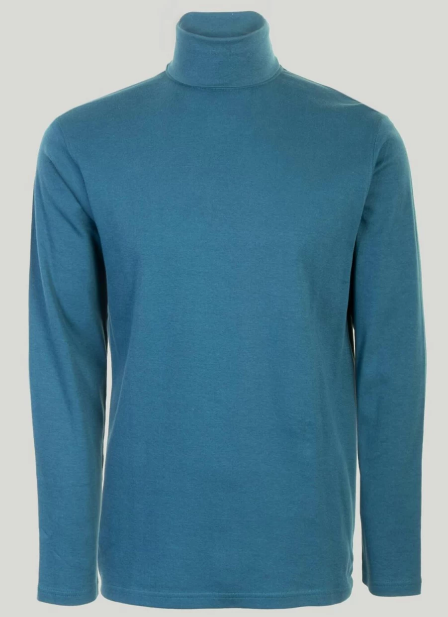 James Pringle Men's Roll Neck Jersey Top - Classic Knit Sweater for Men