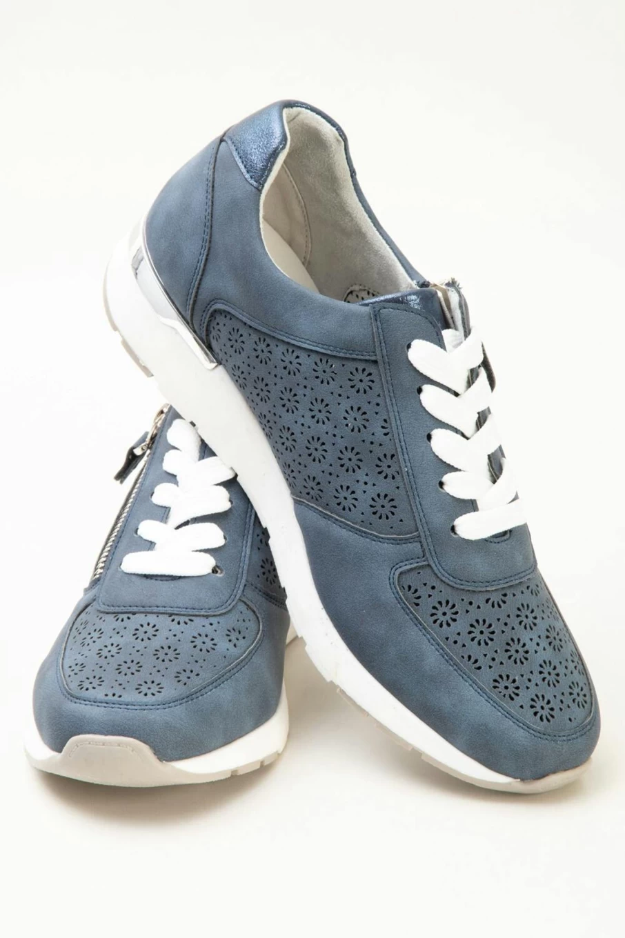 Comfy Sense Women's Side Zip Training Shoes - Lightweight Workout Sneakers with Secure Zipper
