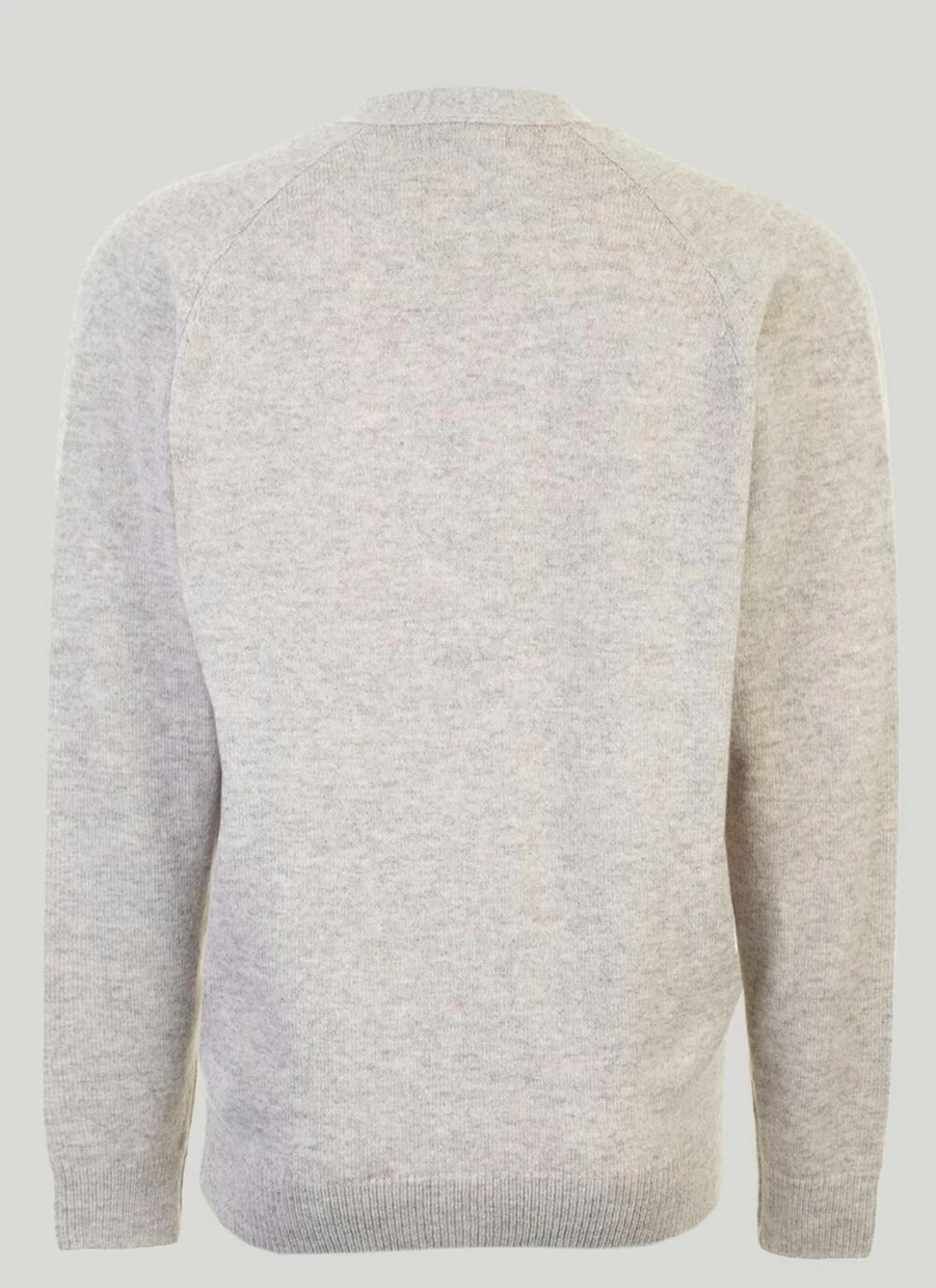 James Pringle Men's Lambswool Cardigan - Premium Soft Wool Knit Sweater
