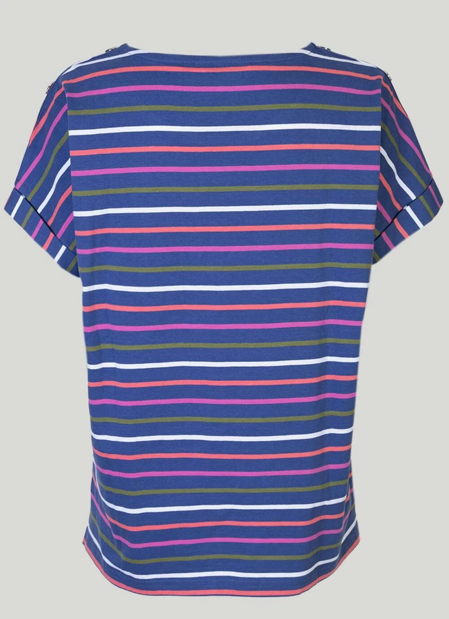 "Isle Women's Stripe T-Shirt | Classic Striped Tee for Women"