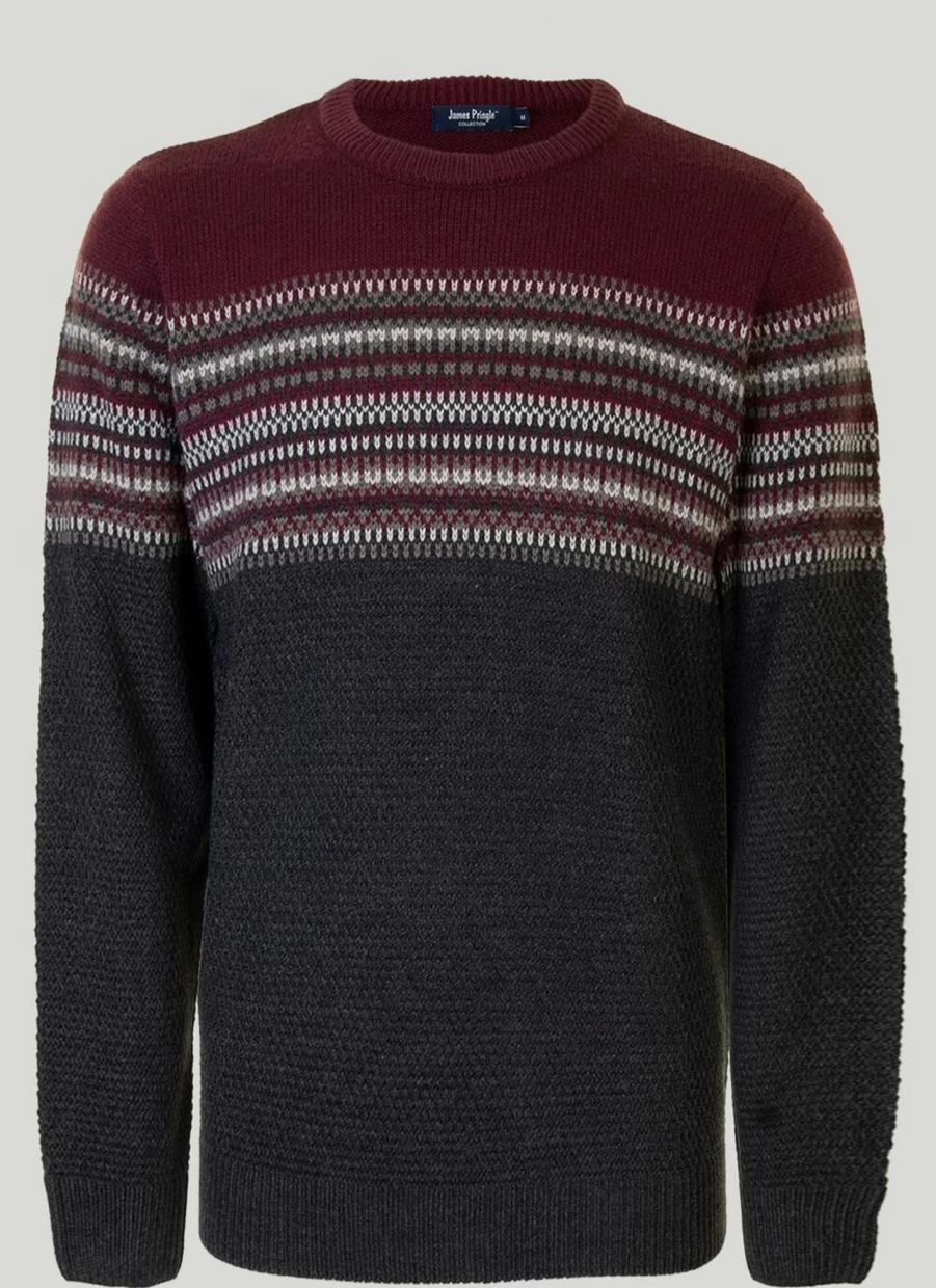 James Pringle Men's Fariisle Jumper - Classic Knitwear for Men