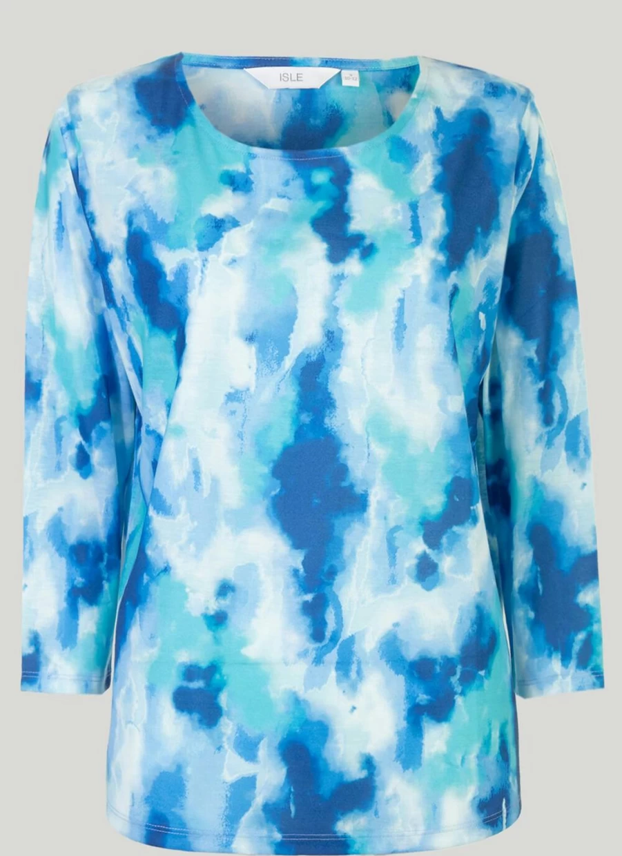 "Isle Women's Printed Tops - Stylish & Comfortable Fashion Blouse"