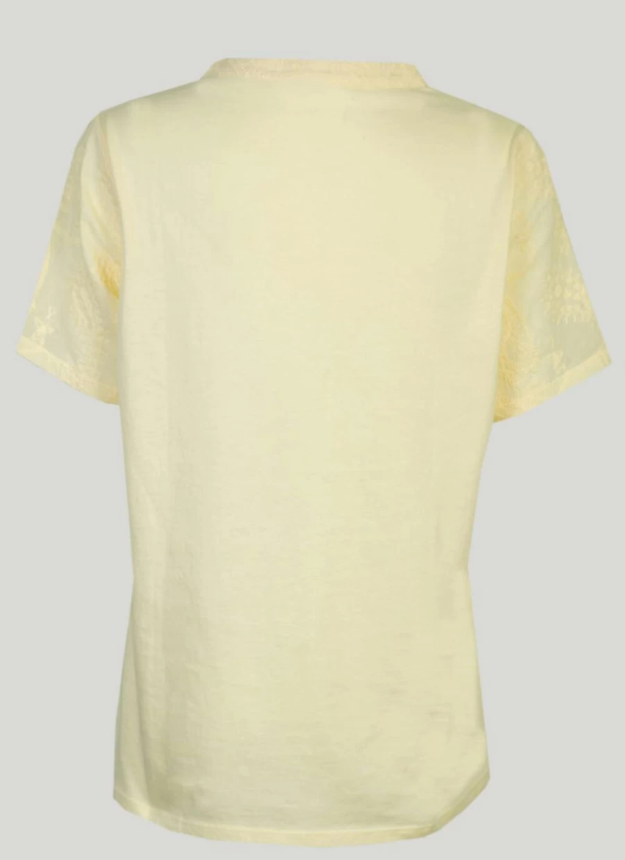 Isle Women's V-Neck T-Shirt - Soft Casual Short Sleeve Top for Everyday Wear