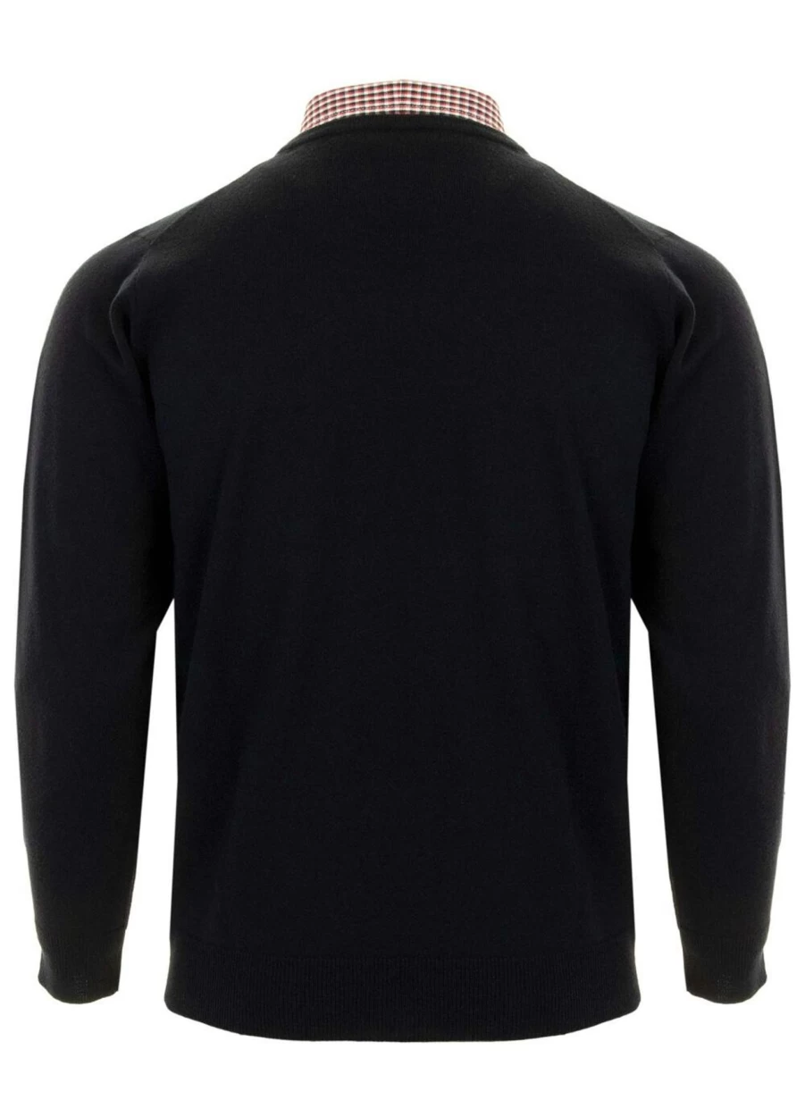 James Pringle Men's Mock Neck Shirt Jumper - Classic Knit Pullover