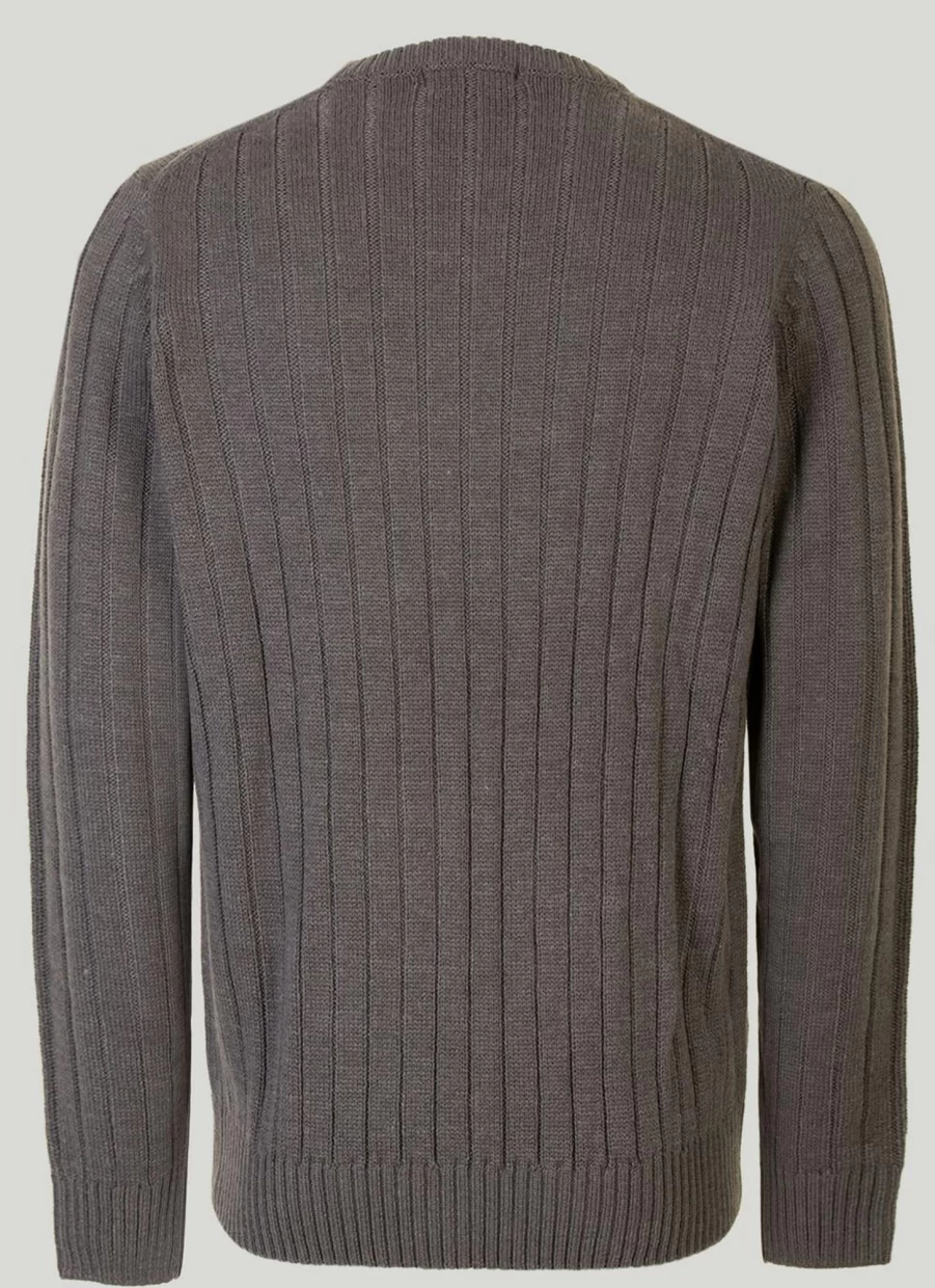 James Pringle Men's Cable Knit Jumper - Premium Wool Sweater for Men