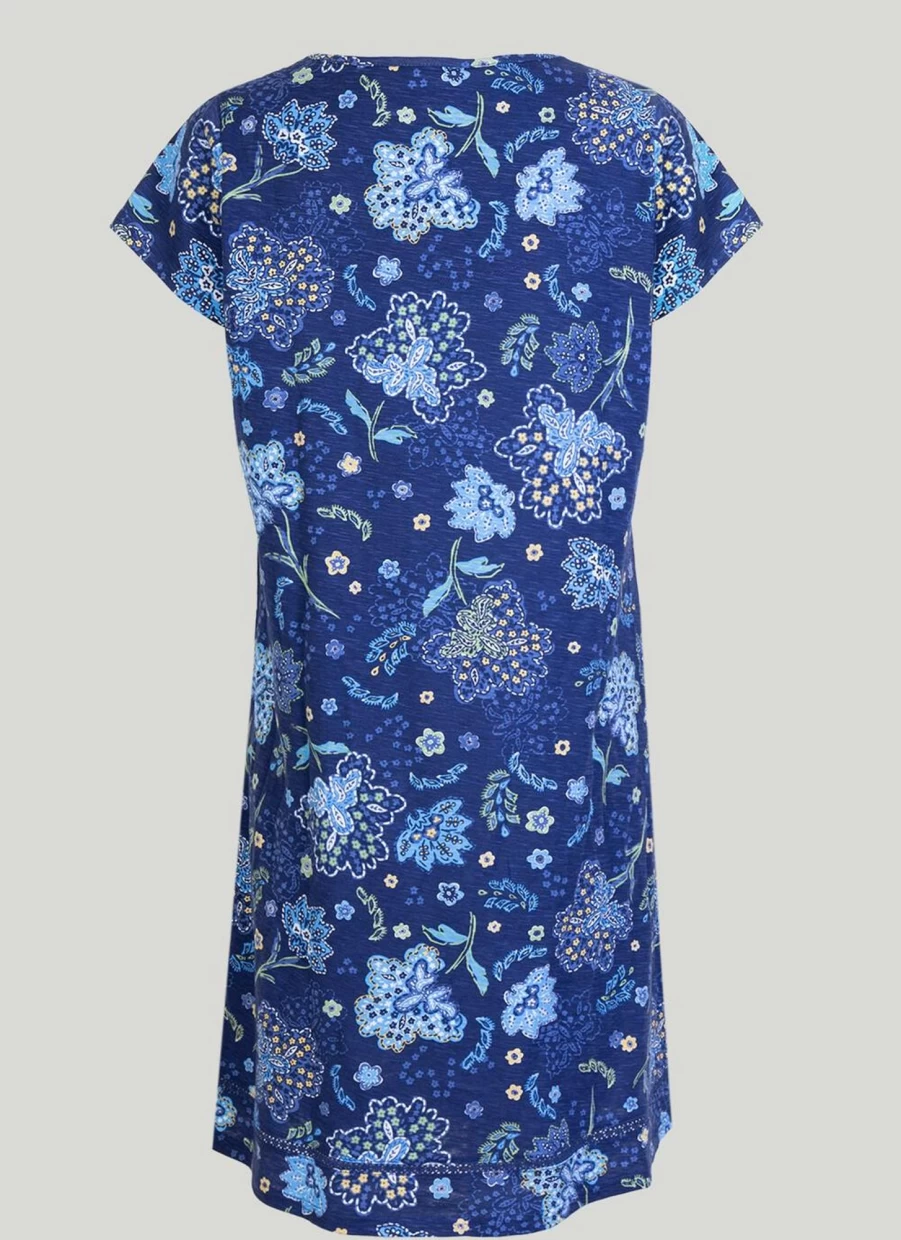 Country Rose Women's Floral Jersey Print Dress - Stylish & Comfortable Summer Dress