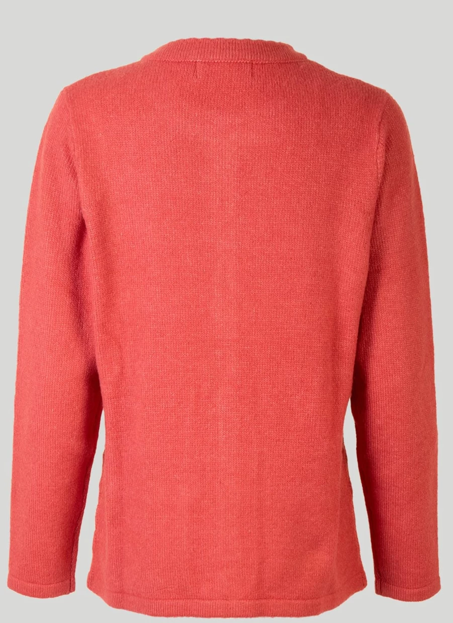 Honor Millburn Women's Crew Neck Cardigan - Soft Knit Sweater for Women