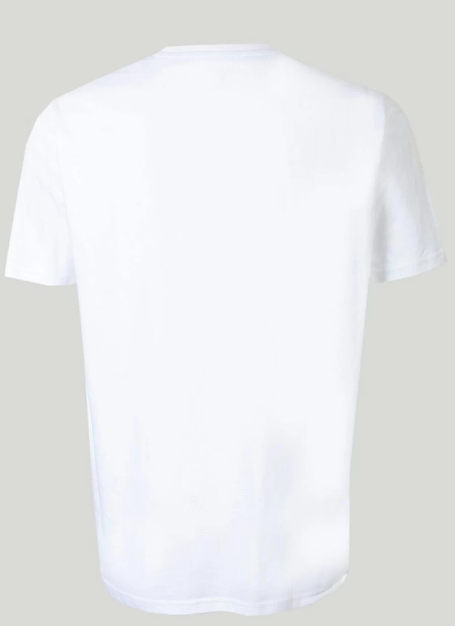 James Pringle Men's Cotton Crew Neck T-Shirt - Soft Classic Fit Short Sleeve Tee