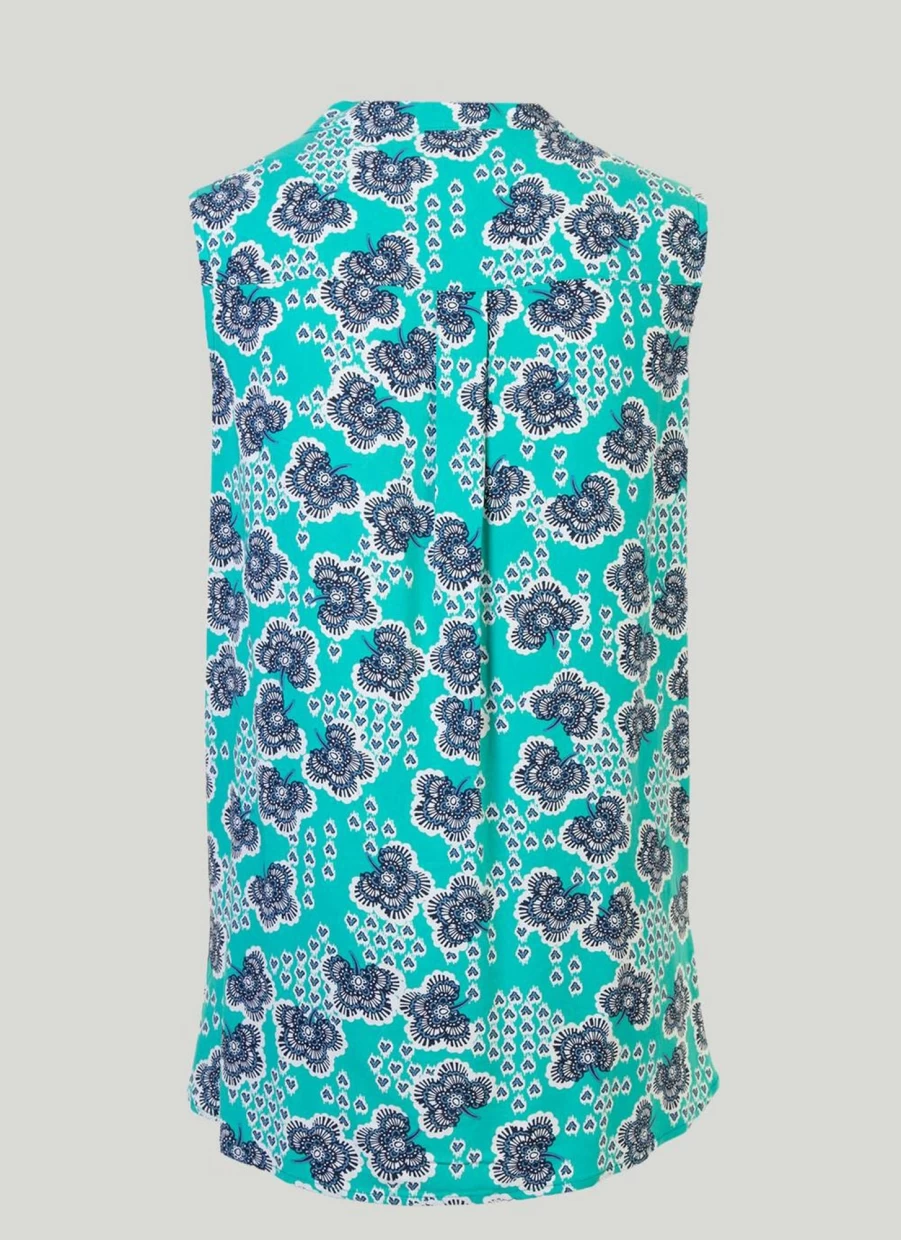 "Isle Women's Floral Print Blouse - Stylish Flowy Top for Women"