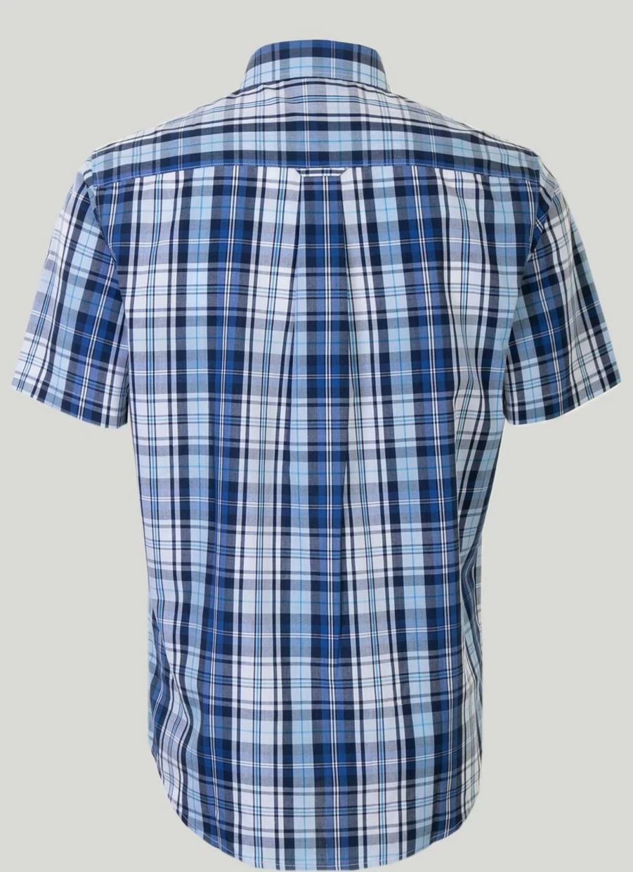 James Pringle Men's Classic Check Shirt - Premium Cotton Plaid Button-Up for Men