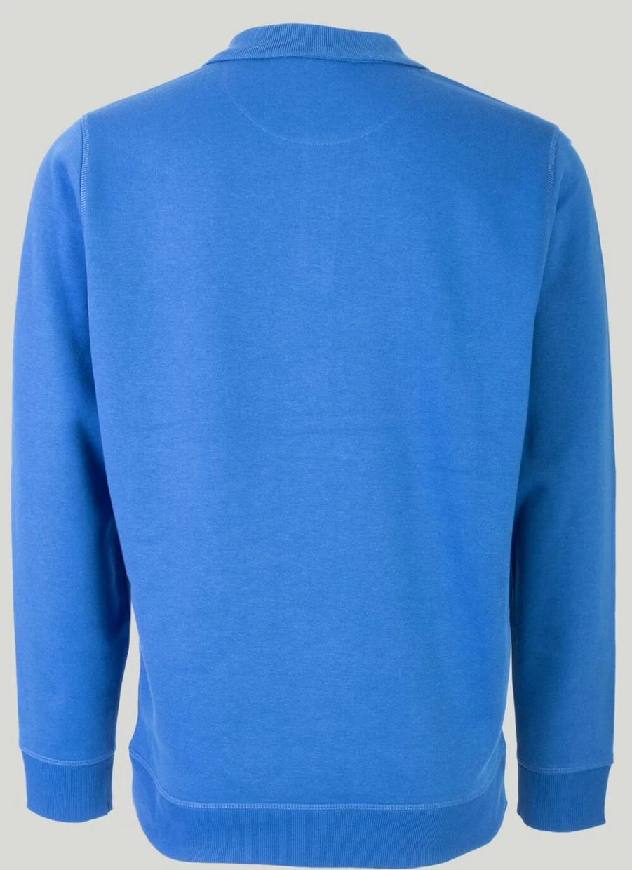 Men's James Pringle Polo Sweatshirt - Classic Cotton Blend Casual Top