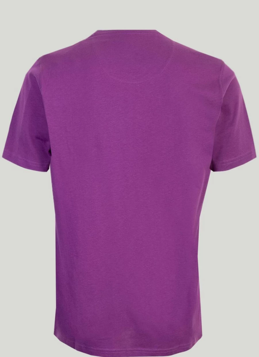 James Pringle Men's V-Neck T-Shirt - Classic Comfort Fit Cotton Tee