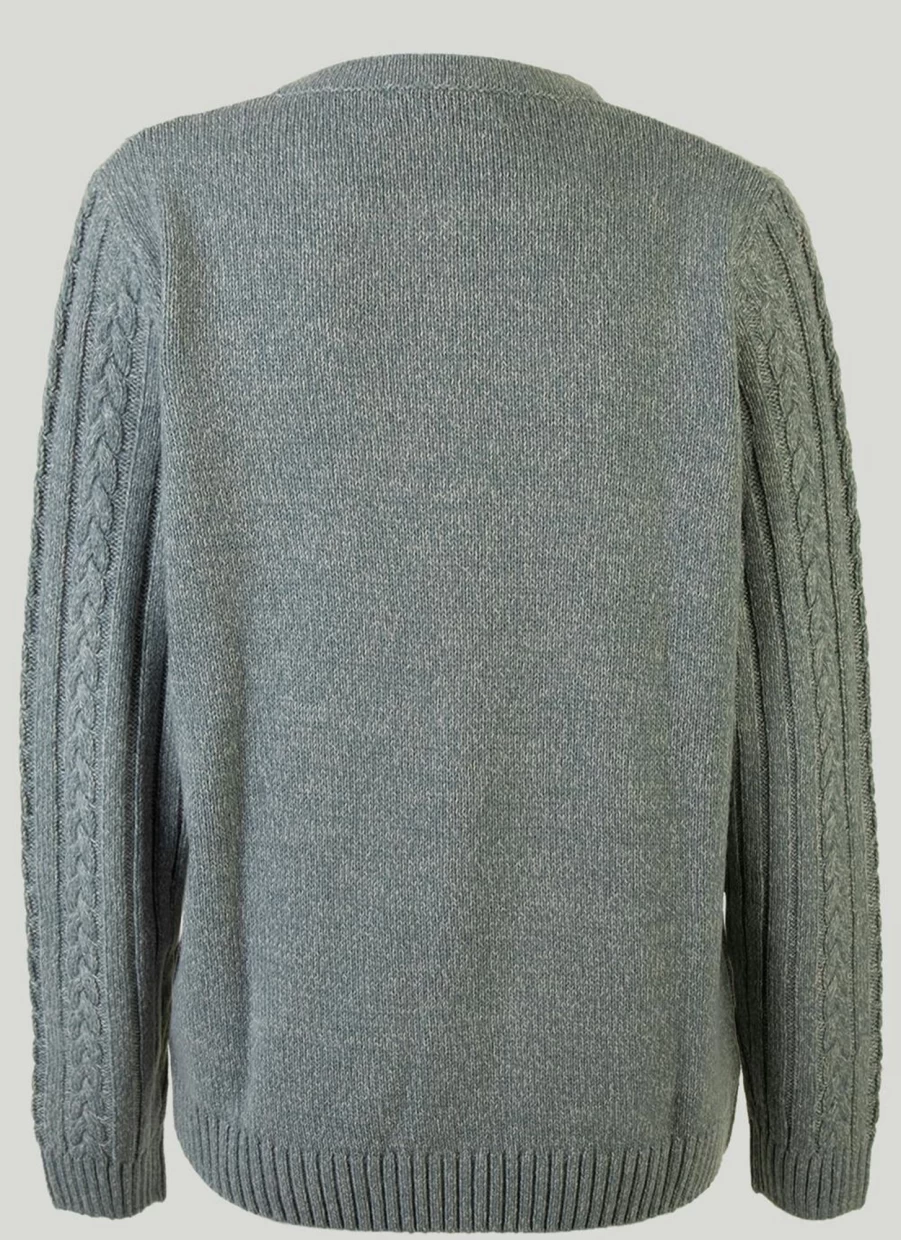Honor Millburn Women's Zip Front Cardigan - Stylish Knit Sweater for Casual Wear