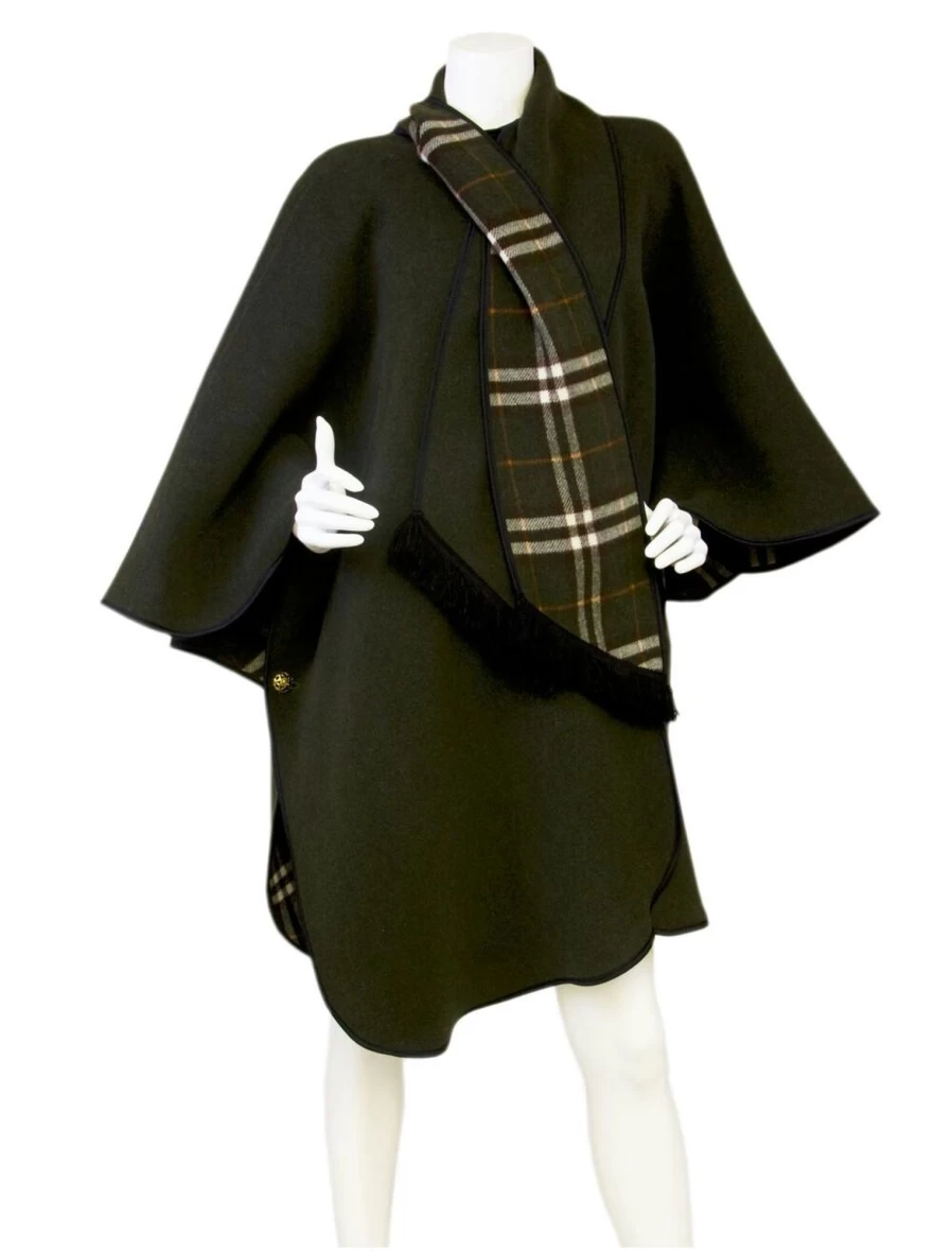 EWM Reversible Cape - Dual Side Wearable Cloak for Men & Women, Lightweight Fashion Outerwear