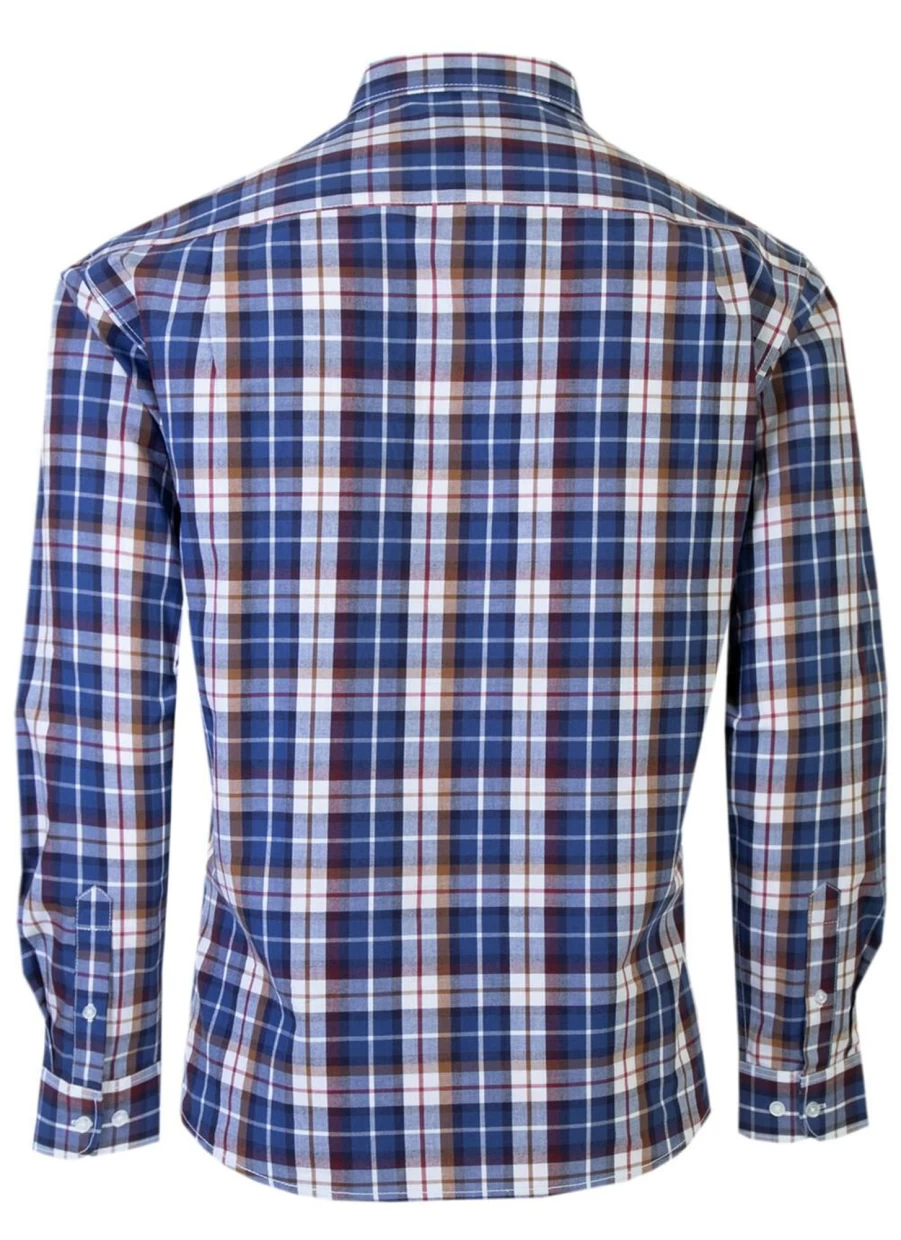 James Pringle Men's Classic Check Shirt - Premium Cotton Plaid Button-Up for Casual Wear