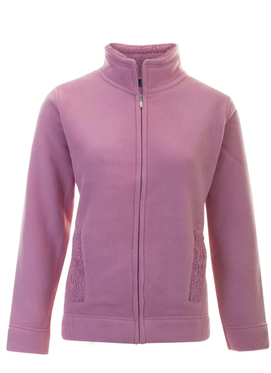 Isle Women's Fleece Jacket - Soft & Warm Winter Outerwear Cozy Style