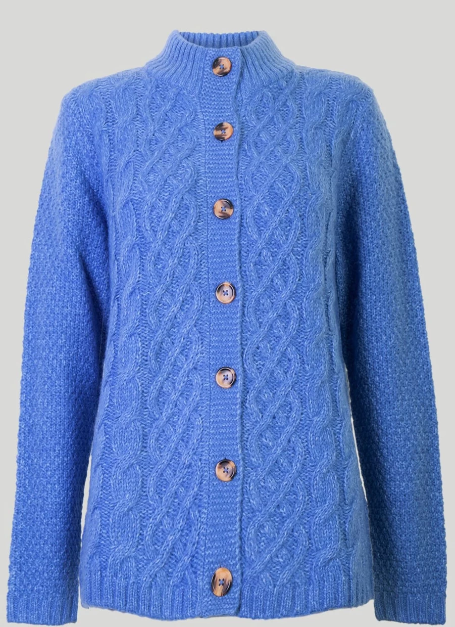 Isle Women's Stylish Button Up Cardigan for Casual & Comfortable Wear