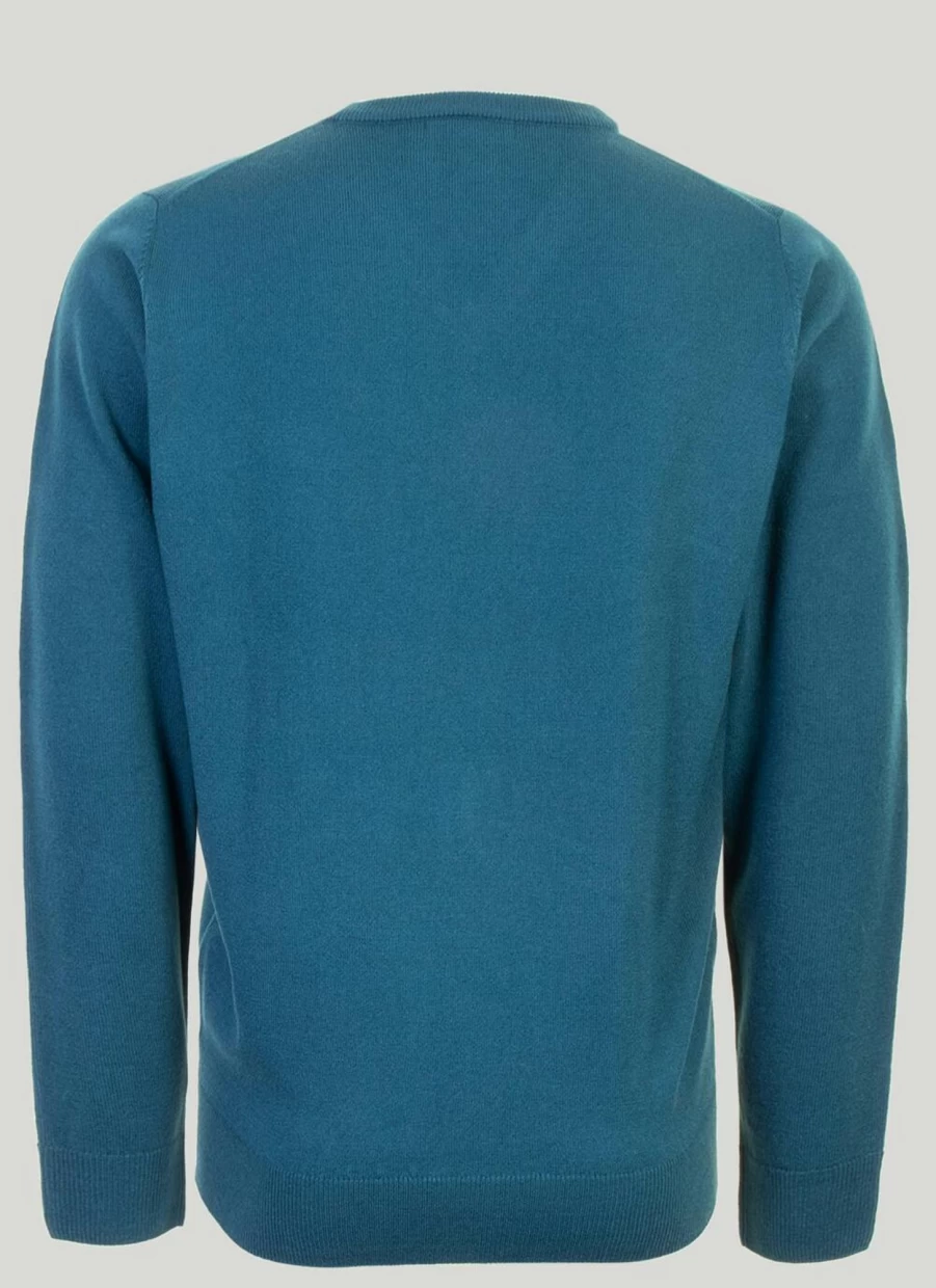 James Pringle Men's V-Neck Fine Knit Jumper - Lightweight & Soft Casual Sweater
