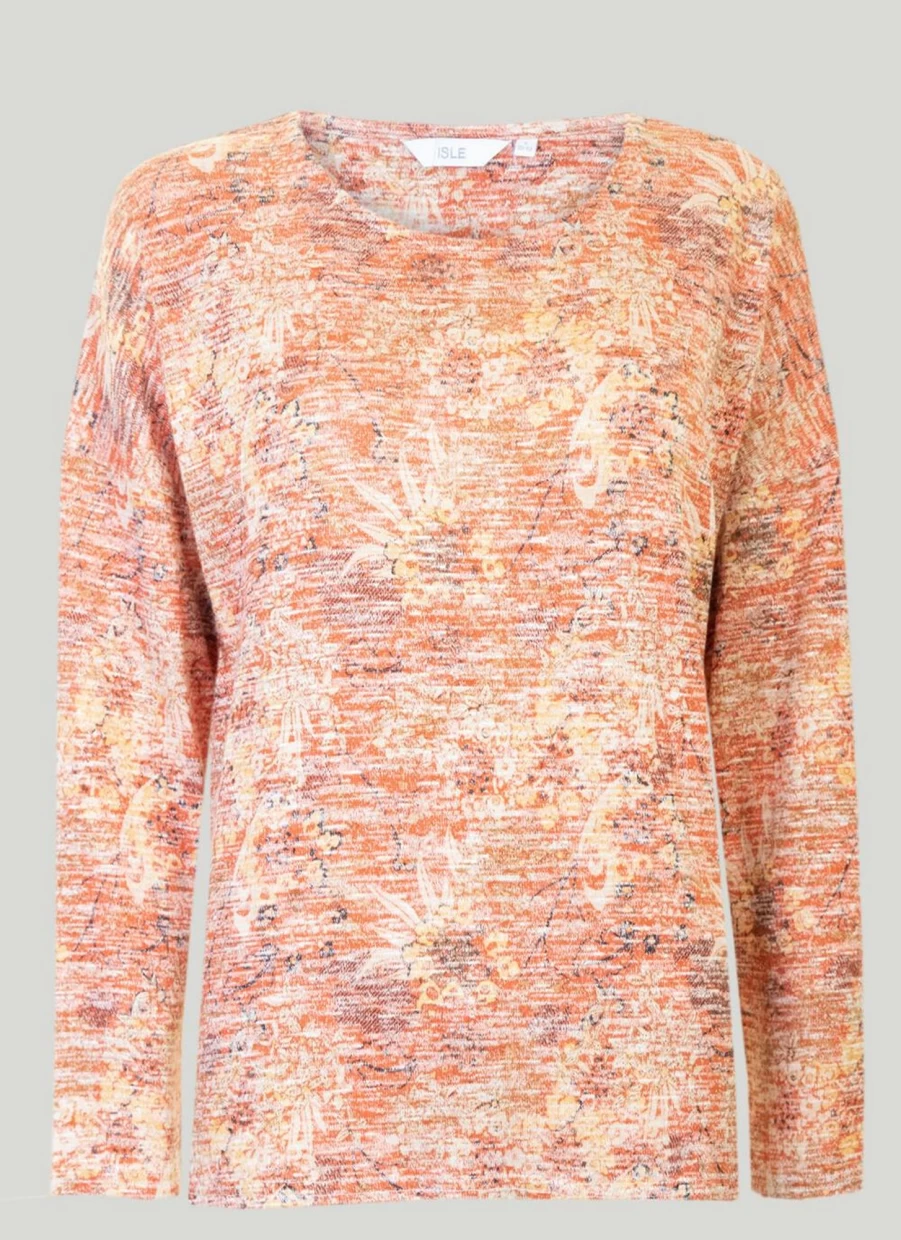"Isle Women's Print Top: Stylish and Comfortable Blouse for Everyday Wear"