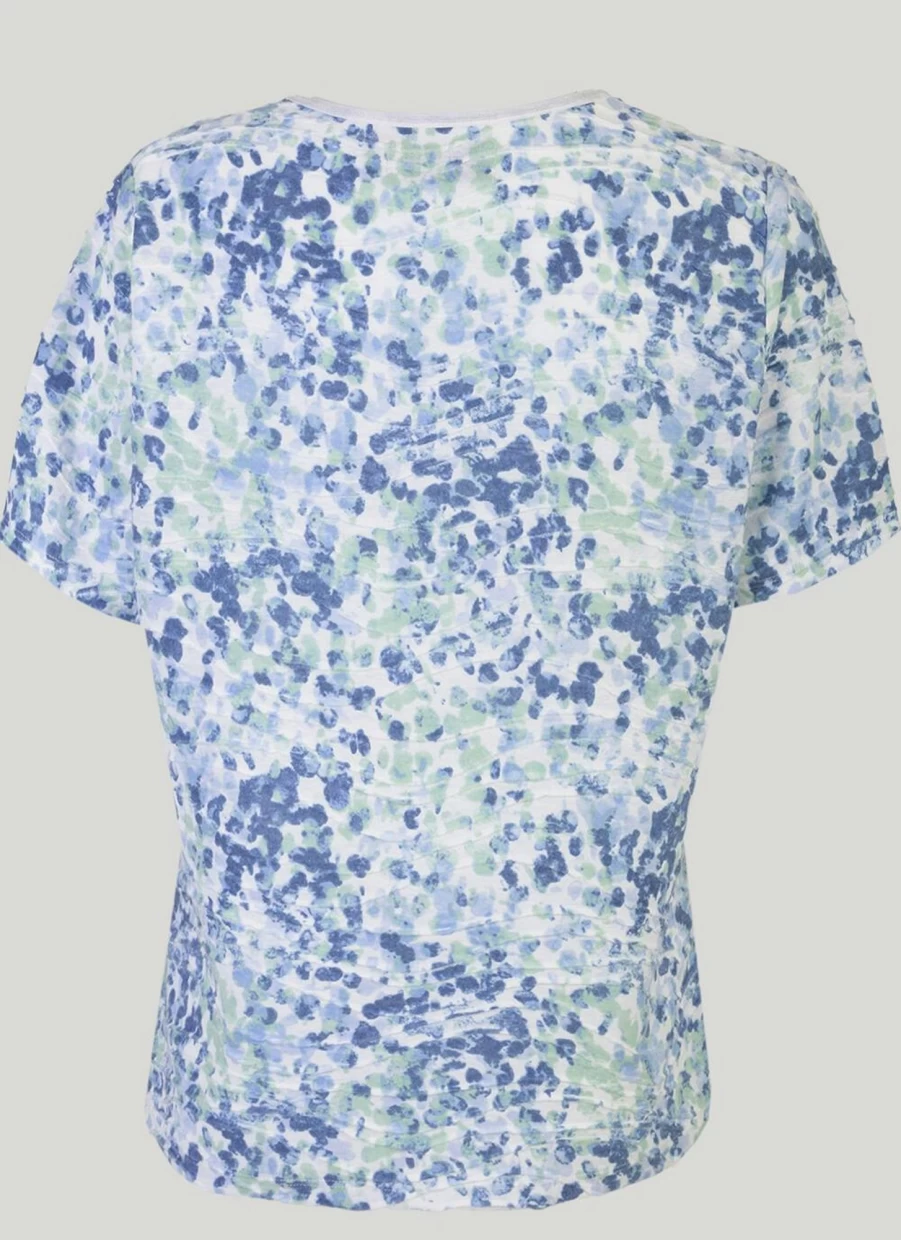 Honor Millburn Women's Printed Wave Graphic T-Shirt - Stylish Casual Tee