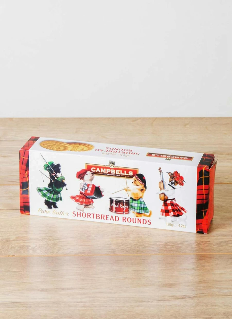 Campbells Shortbread Mad Dog Rounds | Premium Butter Shortbread Cookies