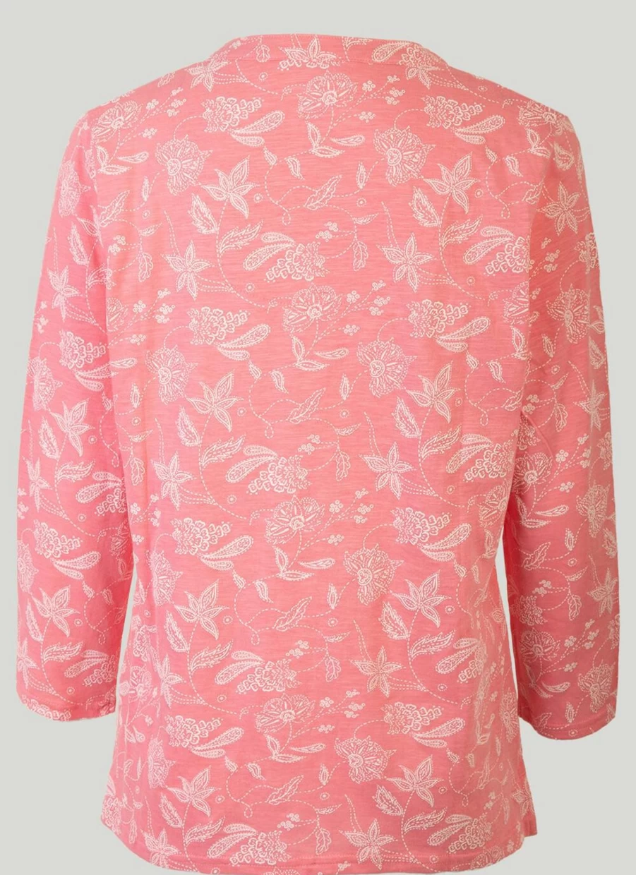 "Isle Women's Notch Neck Top - Stylish Crewneck Blouse for Women"