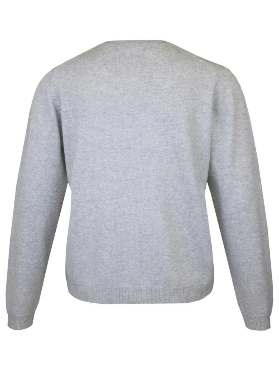 Lochmere Women's Cashmere Crew Neck Cardigan Sweater