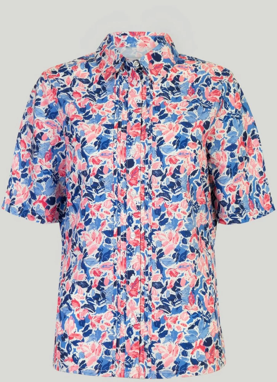 Honor Millburn Women's Printed Classic Blouse - Stylish & Comfortable Top