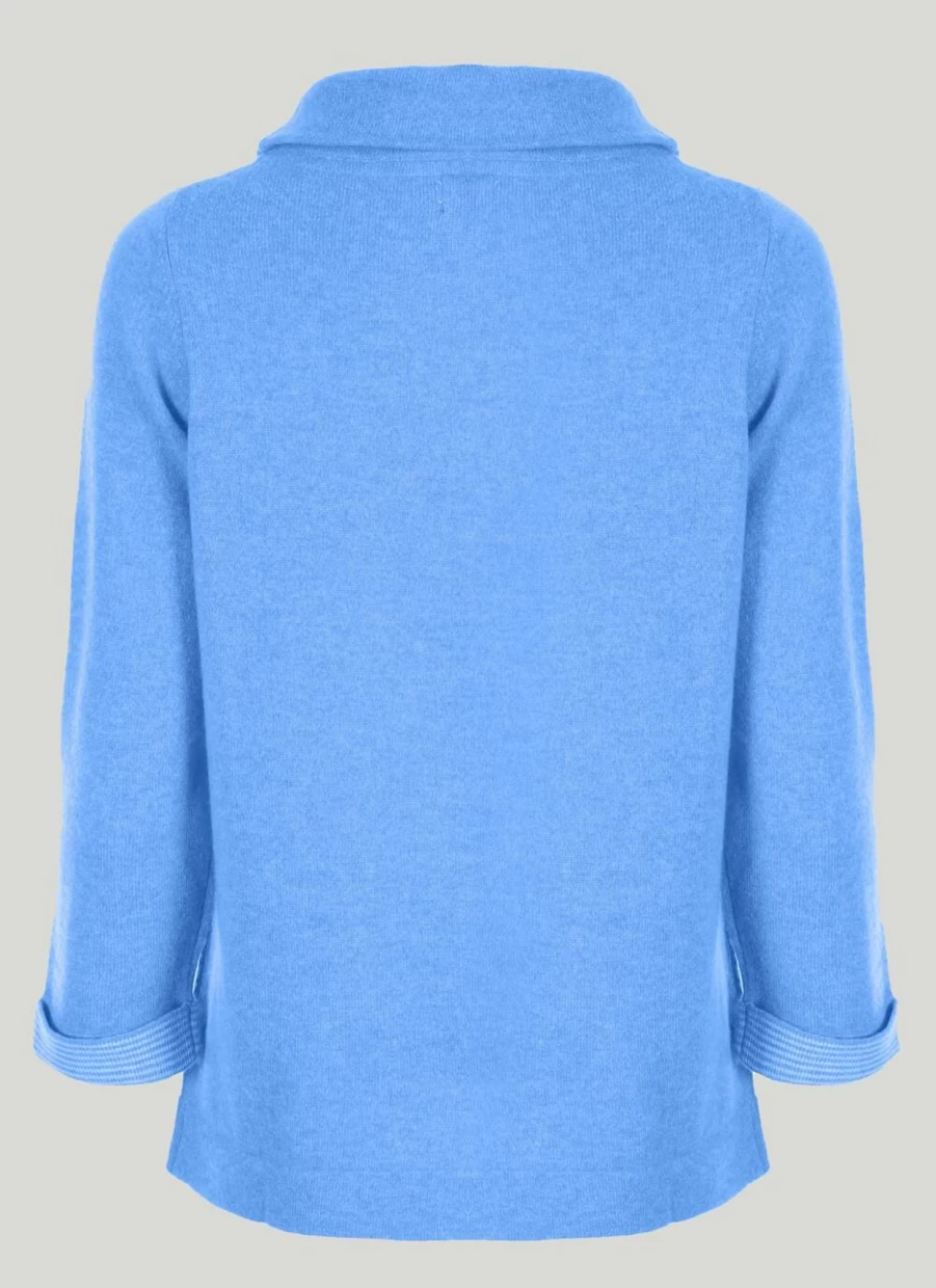 Gleneagles Women's Cashmere Bardot Neck Pullover - Soft Luxury Sweater for Elegant Style