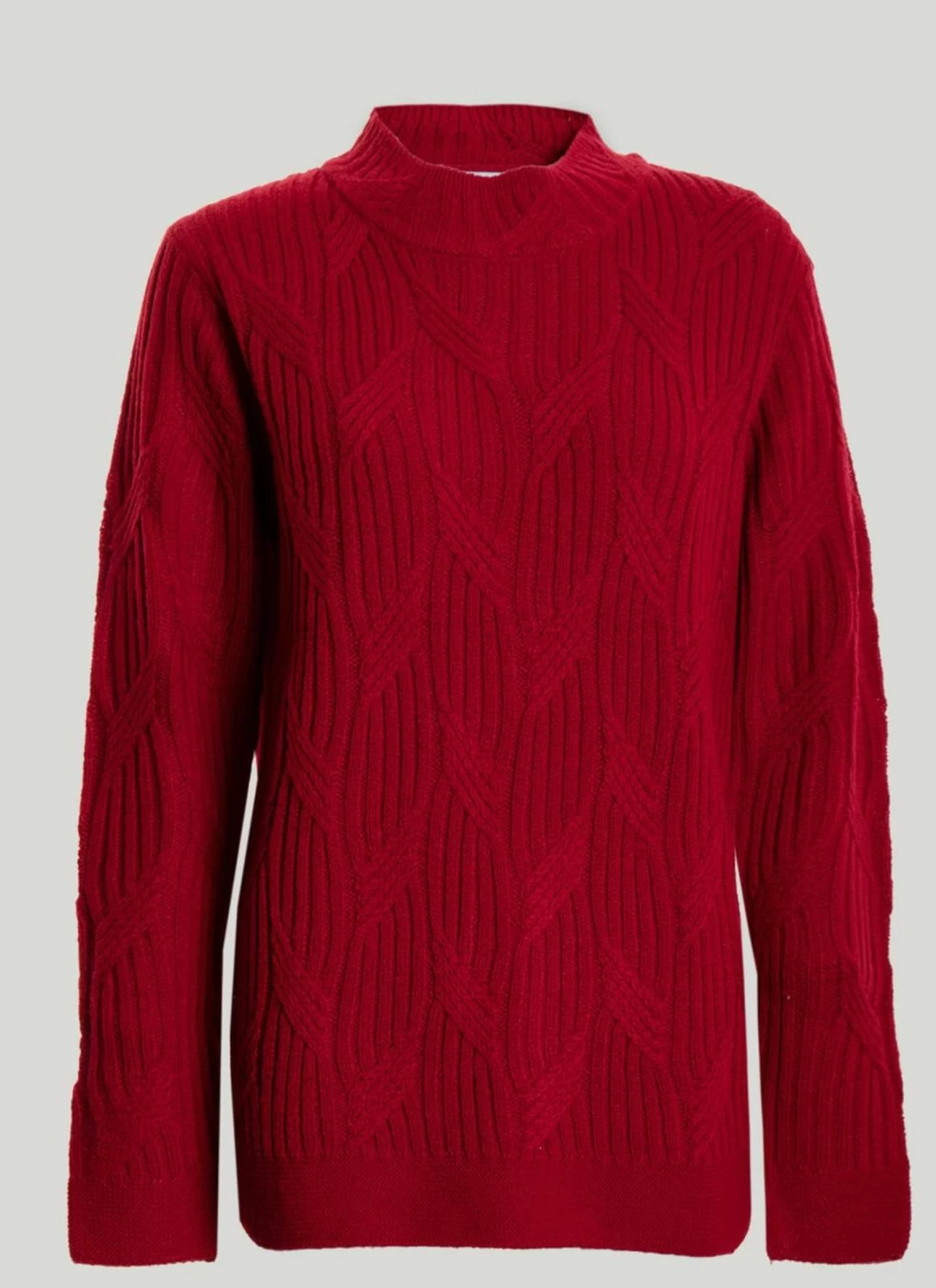 Isle Women's Turtle Neck Jumper - Soft Knit Winter Sweater