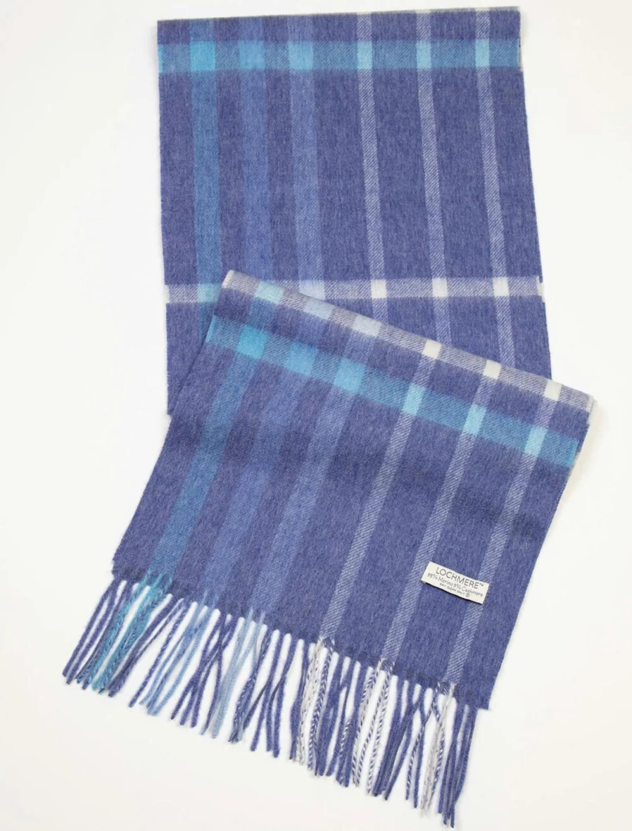 Lochmere Merino Wool Cashmere Blend Scarf - Luxurious Soft Winter Accessory for Men & Women