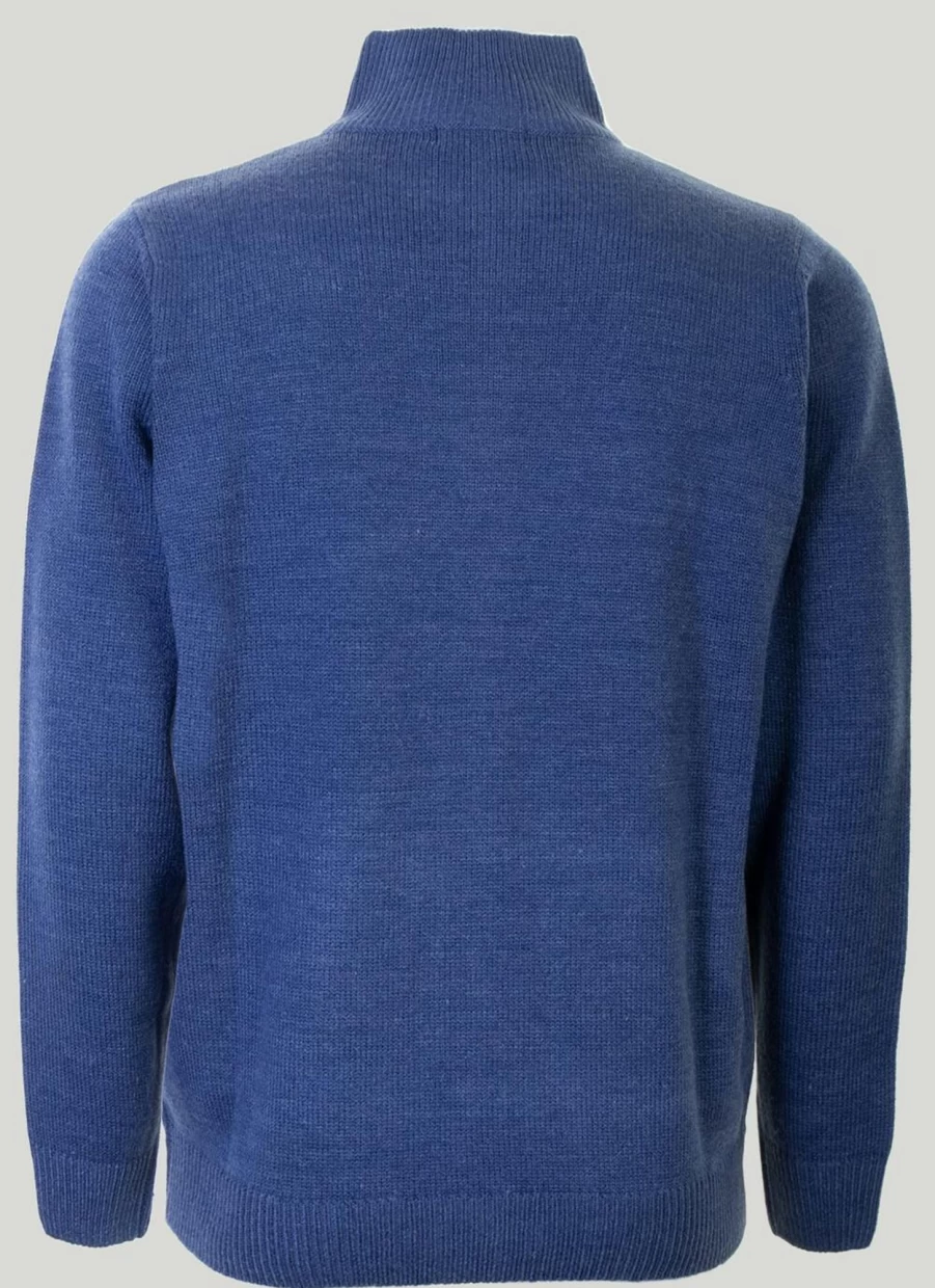 James Pringle Men's Zip Thru Cardigan - Lightweight Knit Sweater with Full Zip Front