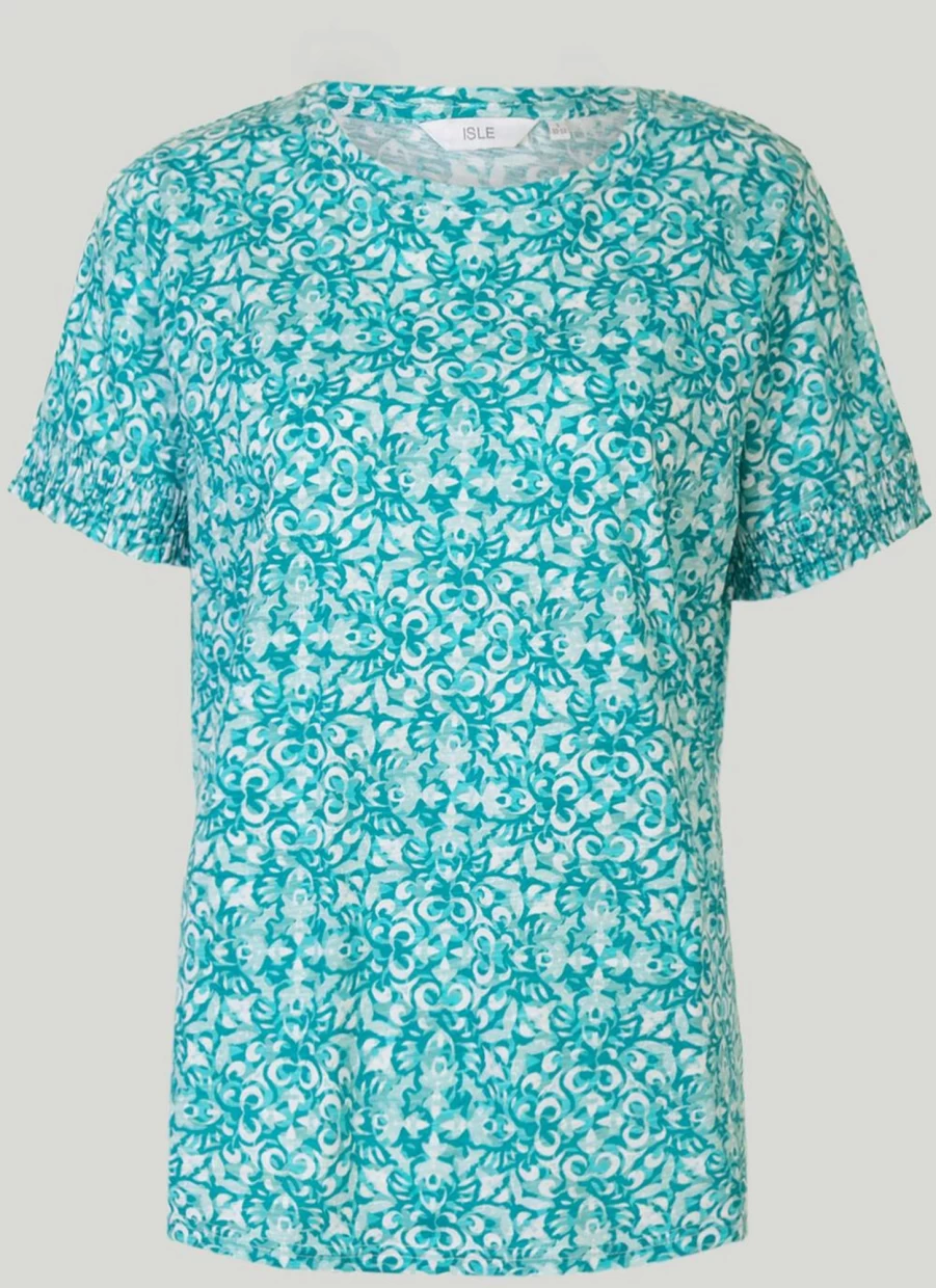 "Isle Women's Graphic Print T-Shirt - Stylish Casual Tee"