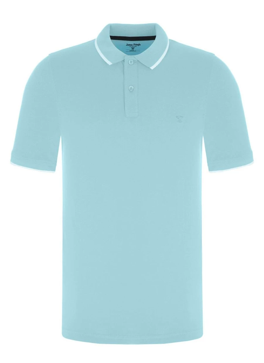 James Pringle Men's Lightweight Polo Shirt - Classic Casual Comfort Fit