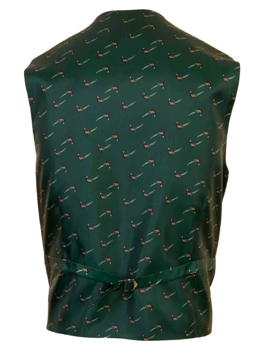 Harris Tweed Gigha Men's Waistcoat - Classic British Vest for Formal Wear