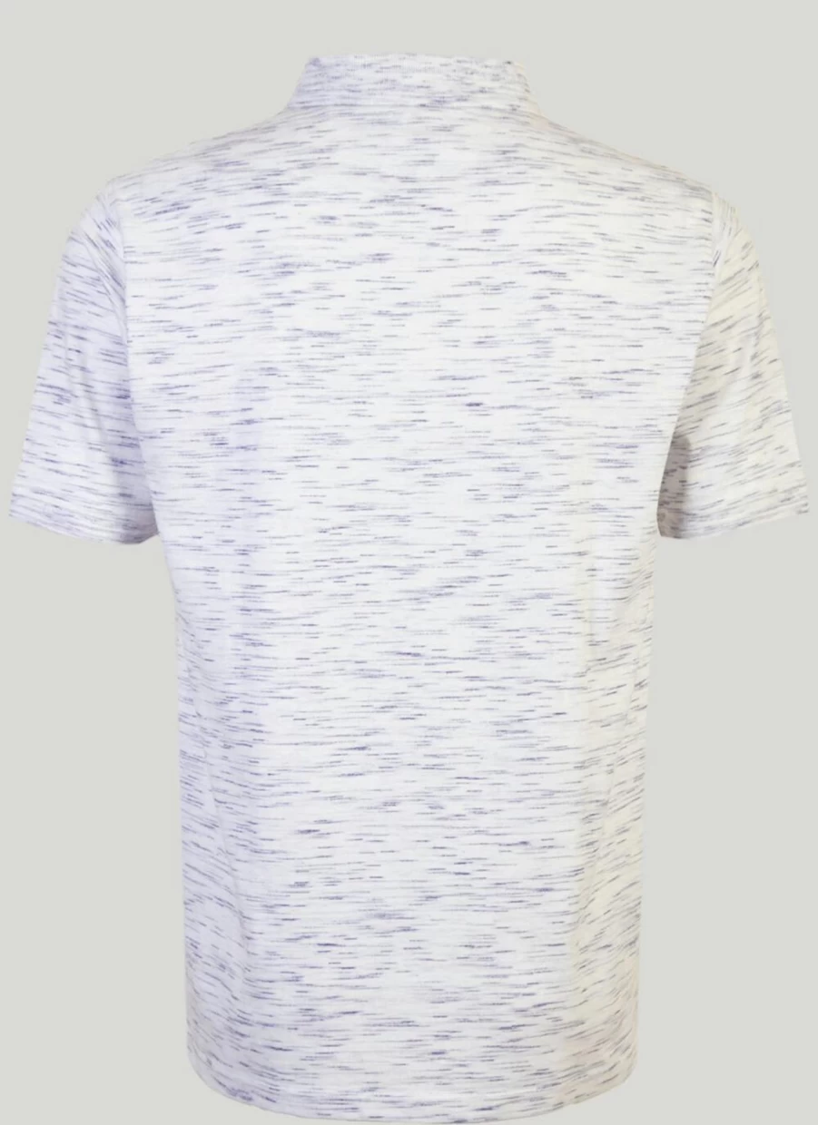 James Pringle Men's Space Dye Polo Shirt - Stylish Casual Knit Top