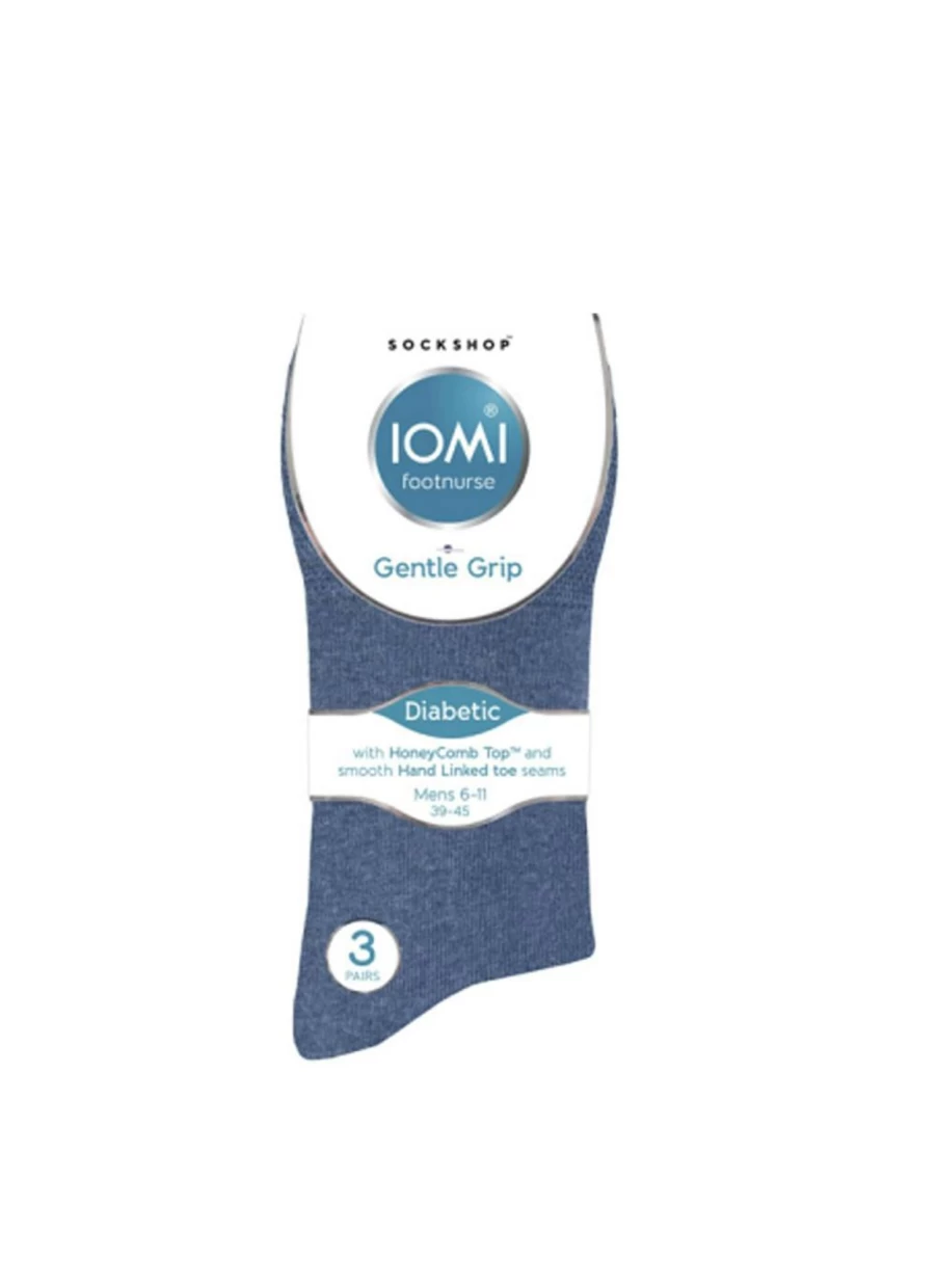 "Gentle Grip Women's 3 Pack Diabetic Socks for Ladies – Comfort & Support"