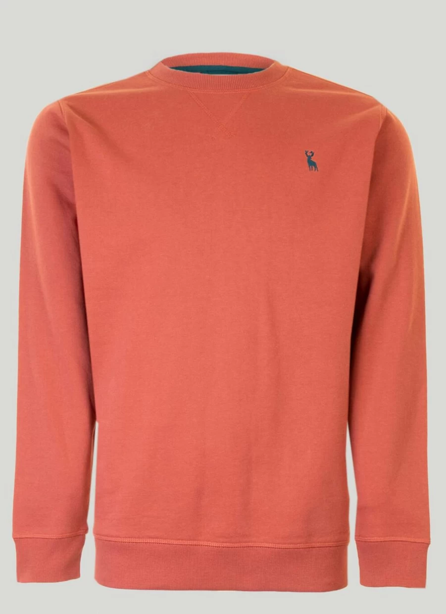 PG Field Men's Crew Neck Sweatshirt - Comfortable Casual Pullover
