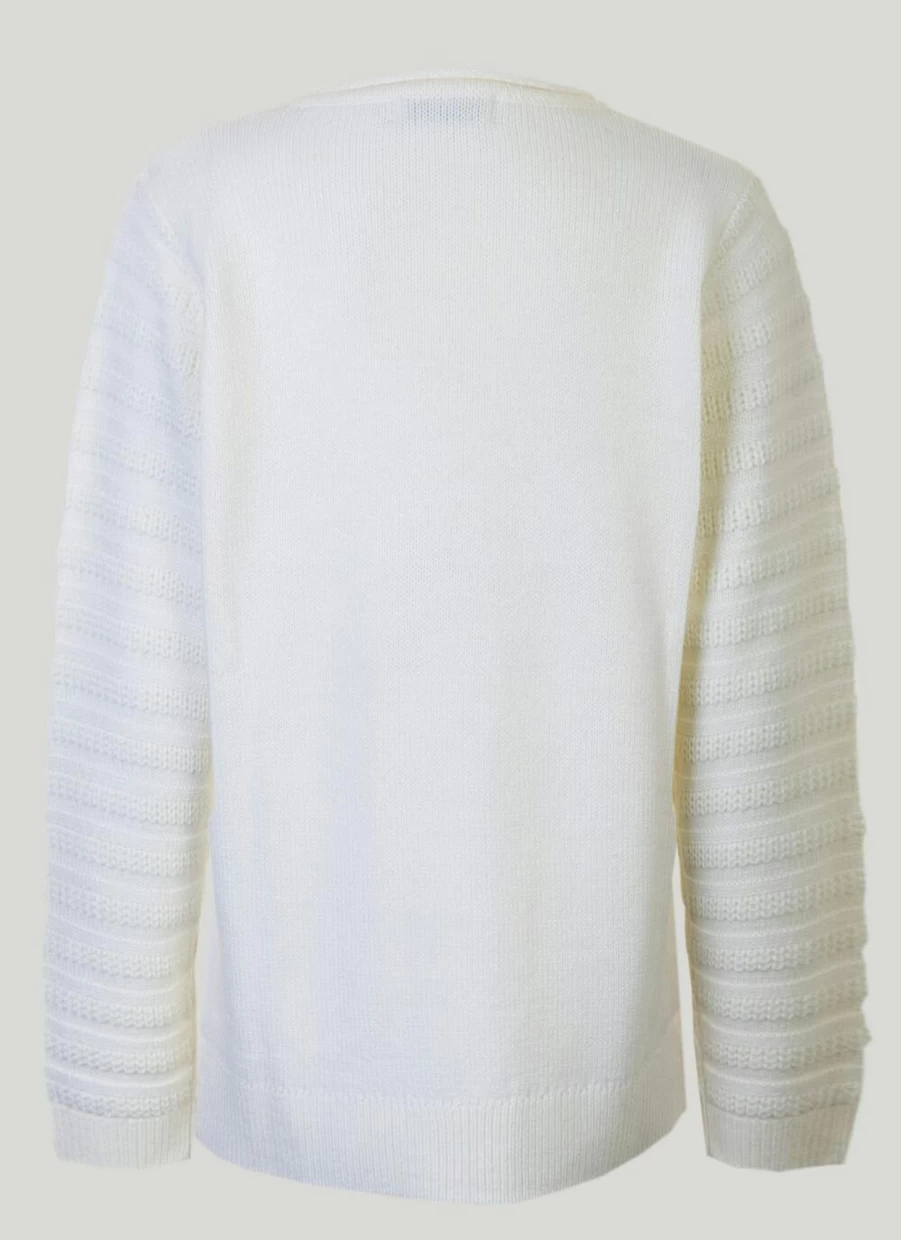 Isle Women's Crew Neck Jumper - Soft Knit Sweater for Casual Comfort